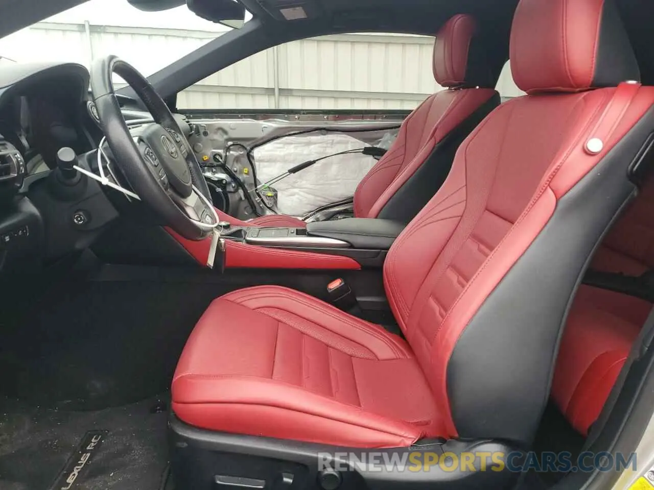 7 fotografías del automóvil dañado JTHGZ5DC4N5011386 LEXUS RC350 2022