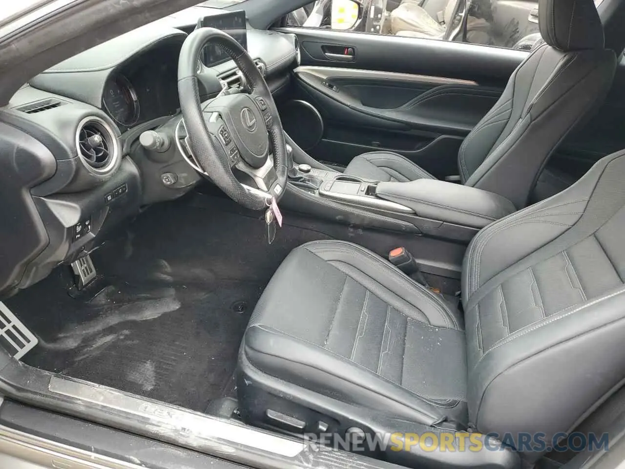 7 fotografías del automóvil dañado JTHGZ5BC1P5026532 LEXUS RC350 2023