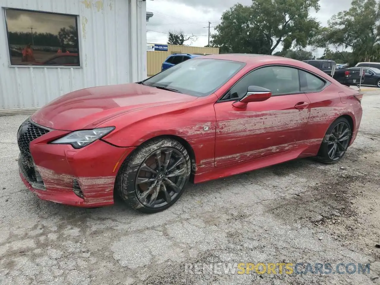 1 fotografías del automóvil dañado JTHGZ5BC4P5027044 LEXUS RC350 2023
