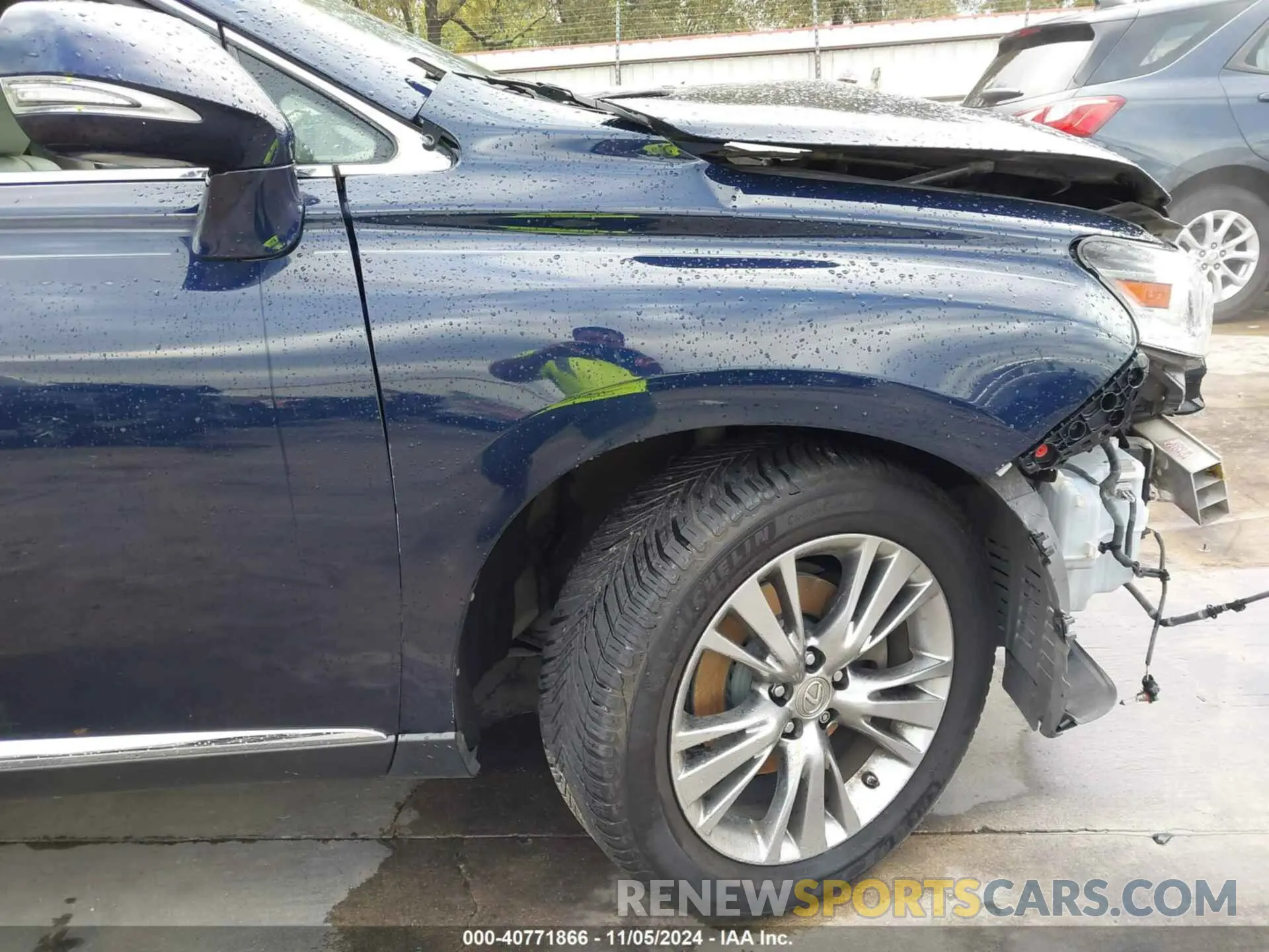 18 fotografías del automóvil dañado JTJZK1BA3D2007710 LEXUS RX 2013