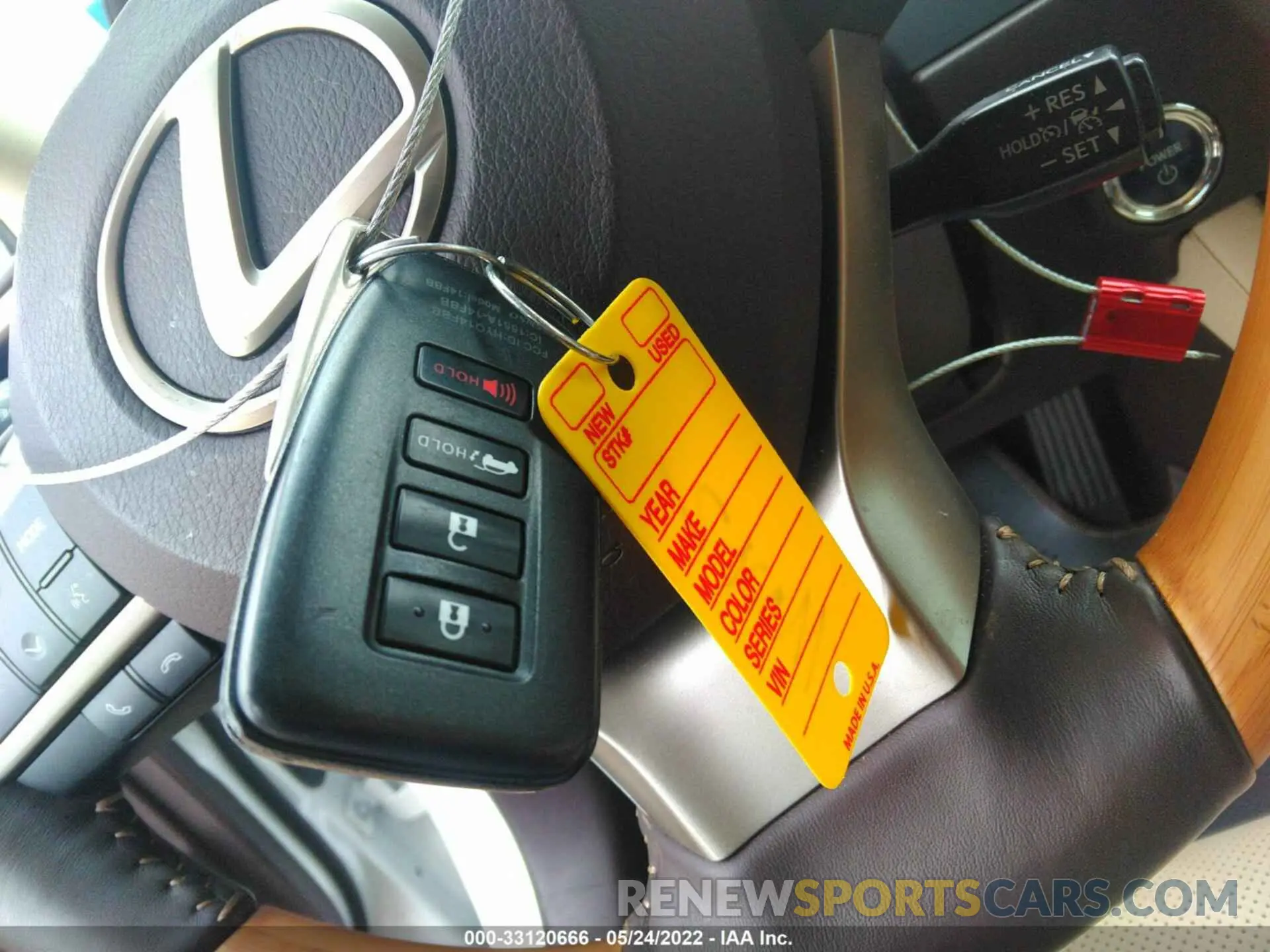 11 fotografías del automóvil dañado 2T2BGMCA8KC040847 LEXUS RX 2019