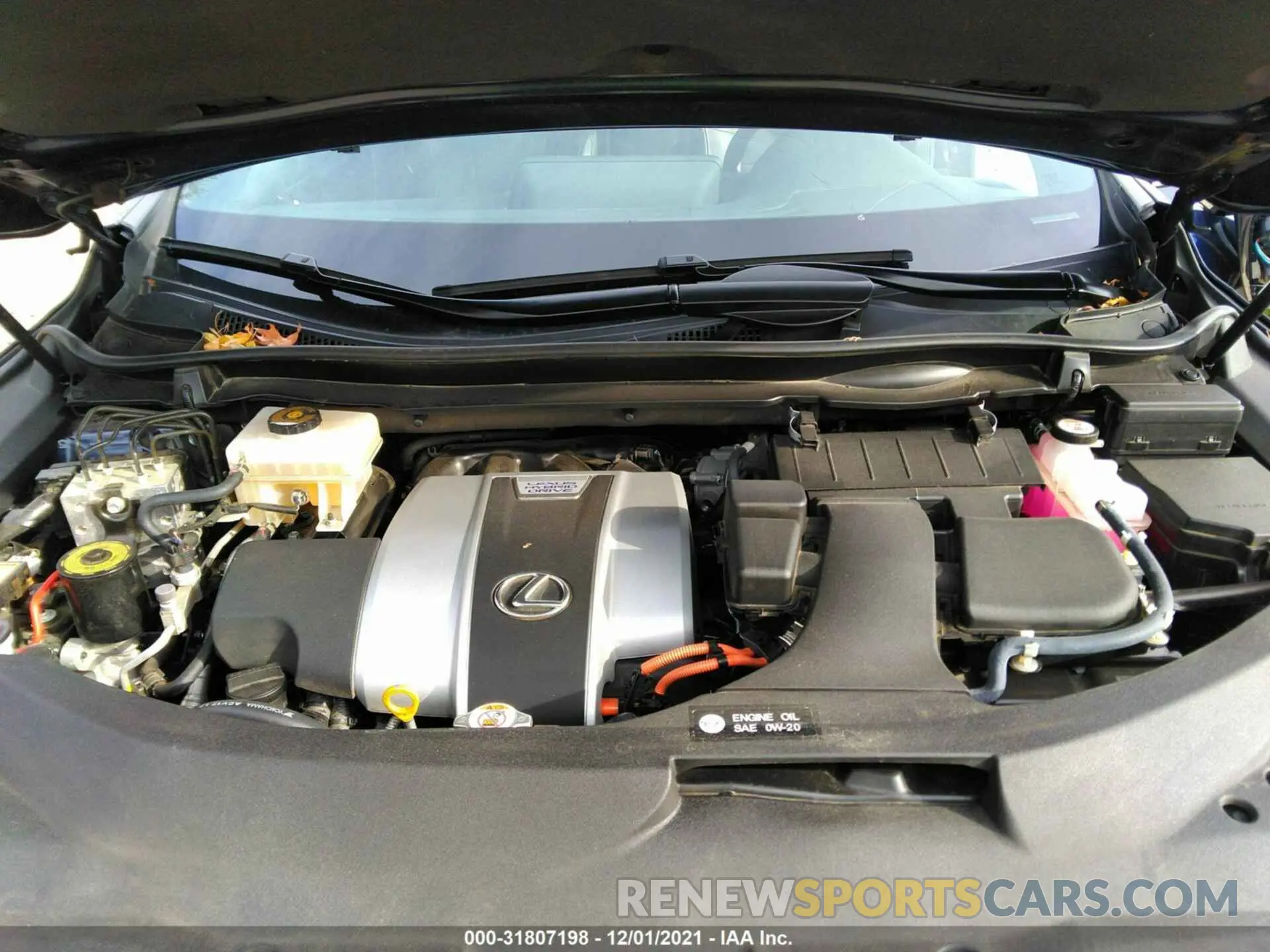 10 fotografías del automóvil dañado 2T2BGMCAXKC038484 LEXUS RX 2019