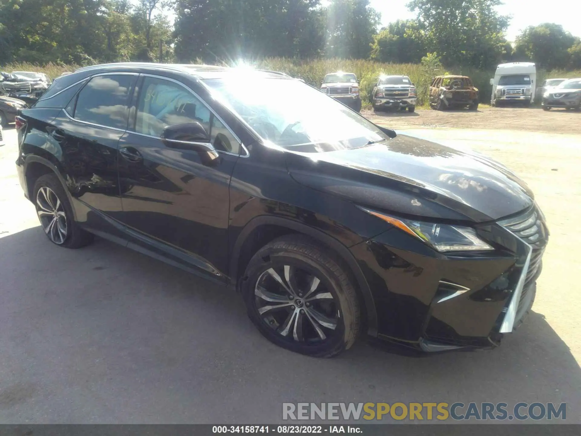 1 fotografías del automóvil dañado 2T2BZMCA0KC187190 LEXUS RX 2019