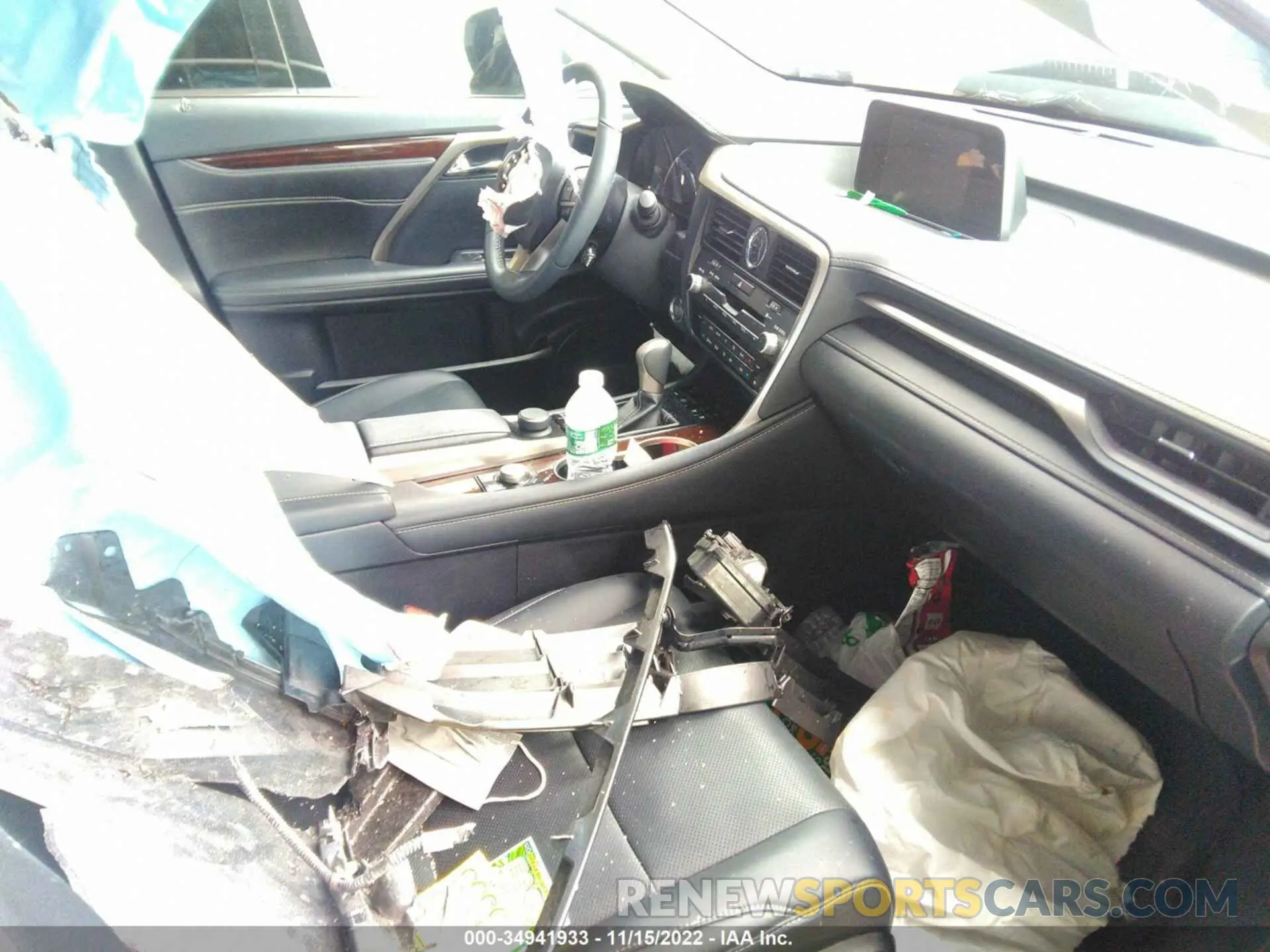 5 fotografías del automóvil dañado 2T2BZMCA2KC195033 LEXUS RX 2019