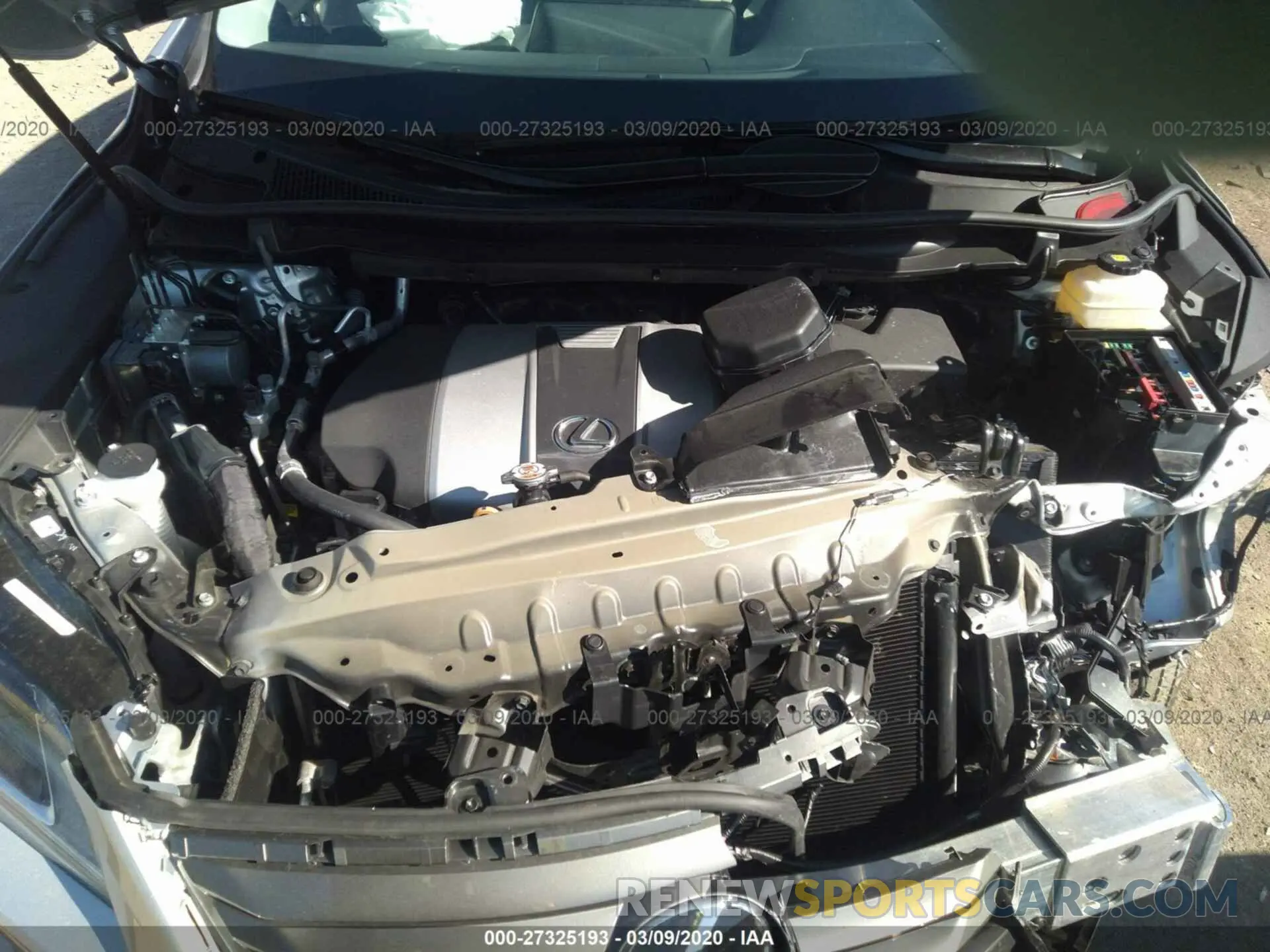 10 fotografías del automóvil dañado 2T2BZMCA2KC204524 LEXUS RX 2019