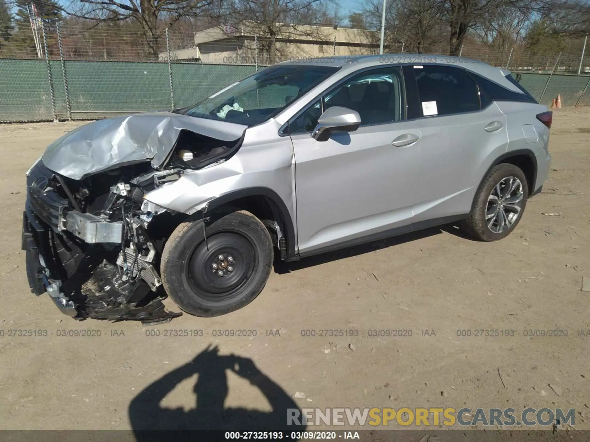 2 fotografías del automóvil dañado 2T2BZMCA2KC204524 LEXUS RX 2019