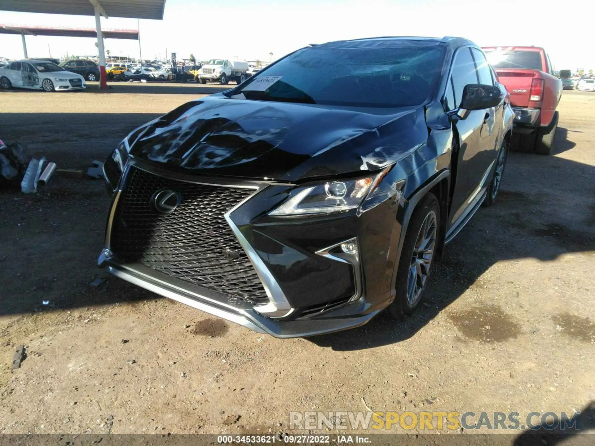 2 fotografías del automóvil dañado 2T2BZMCA3KC183005 LEXUS RX 2019