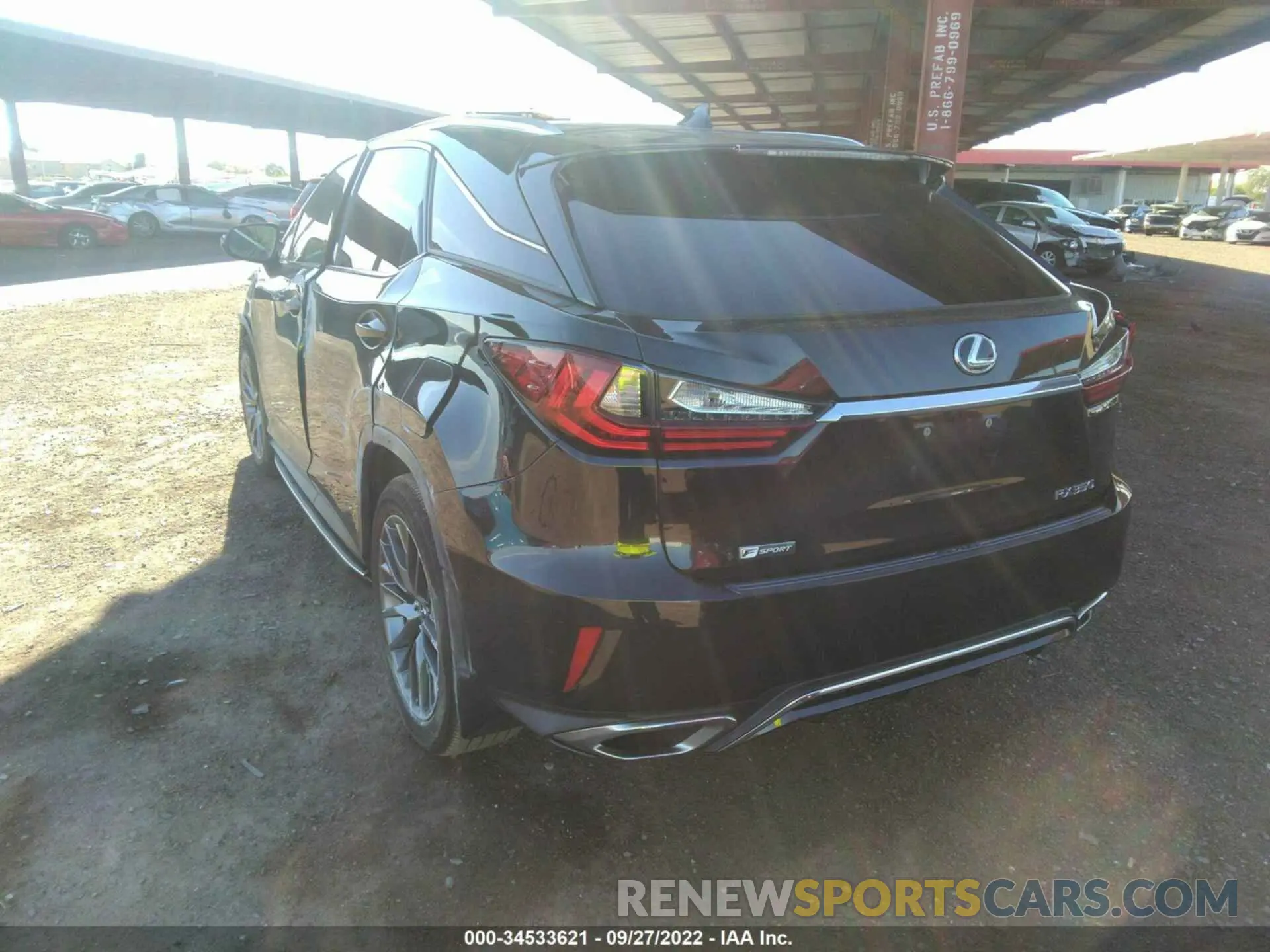 3 fotografías del automóvil dañado 2T2BZMCA3KC183005 LEXUS RX 2019