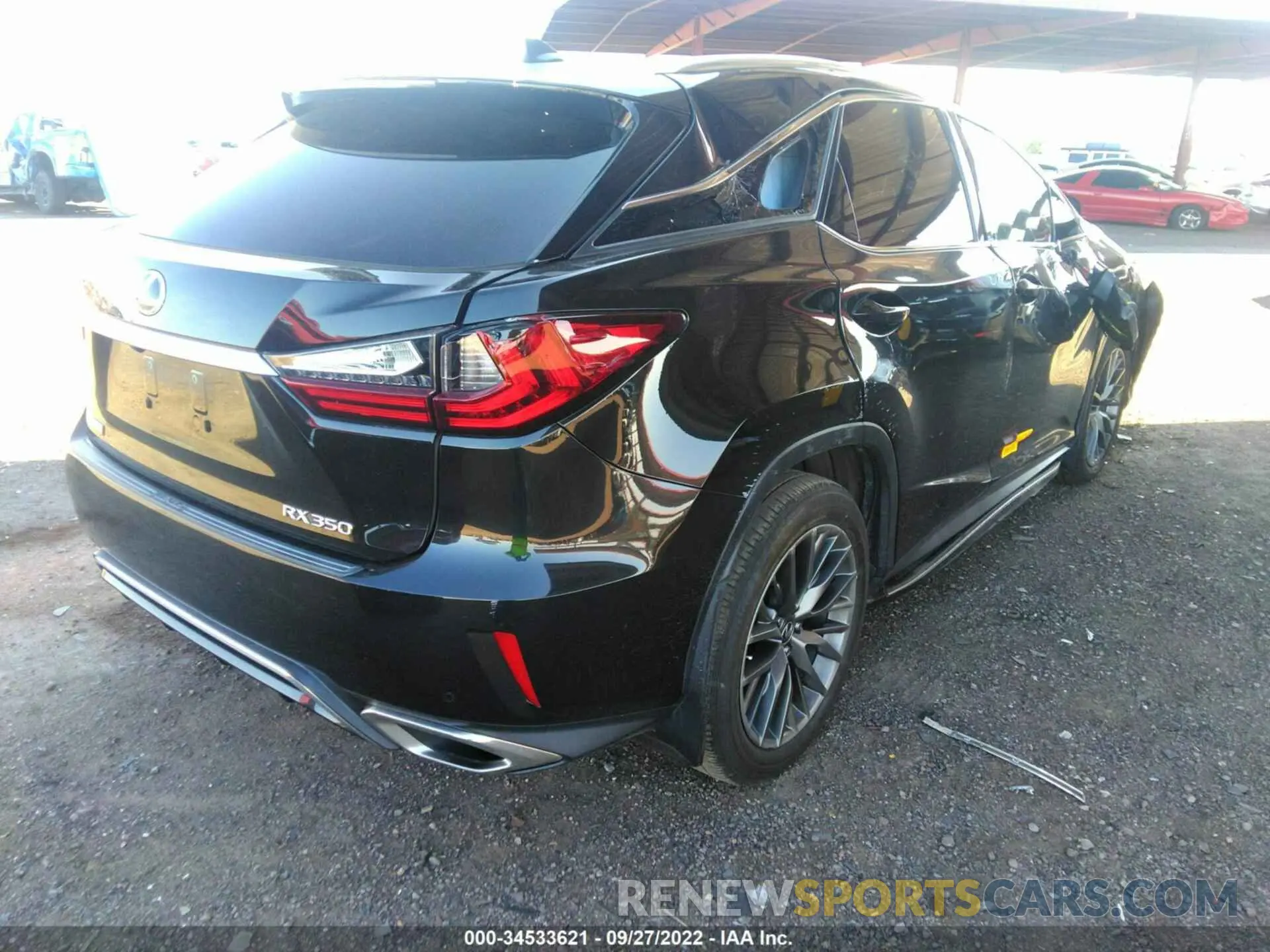 4 fotografías del automóvil dañado 2T2BZMCA3KC183005 LEXUS RX 2019
