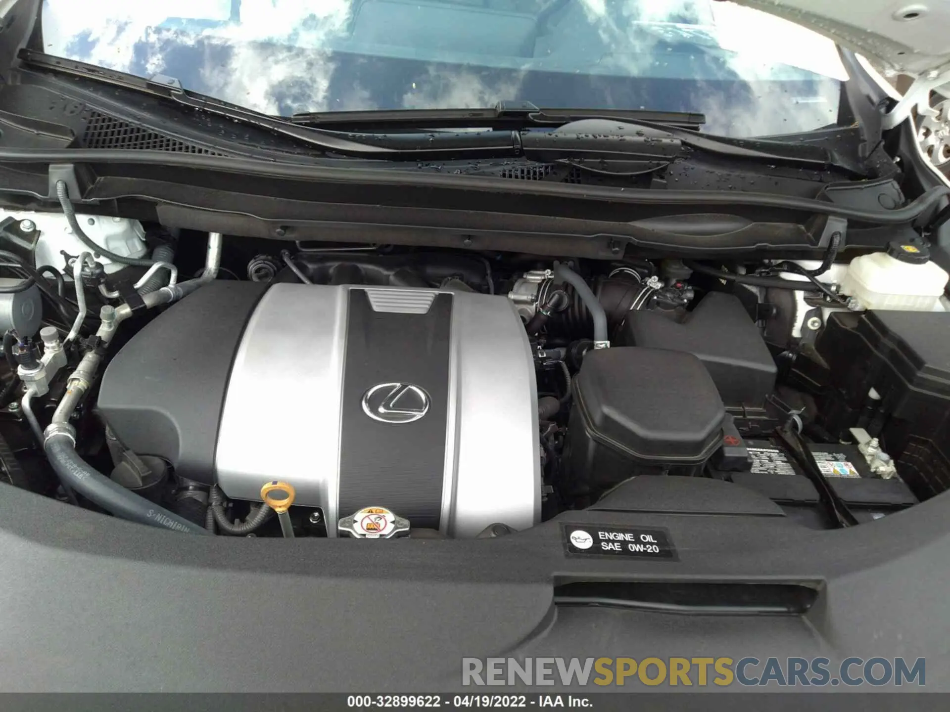 10 fotografías del automóvil dañado 2T2BZMCA3KC208193 LEXUS RX 2019