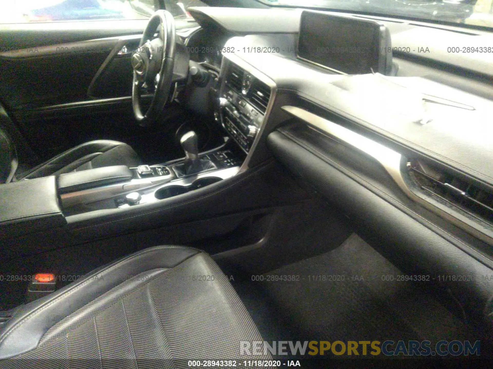 5 fotografías del automóvil dañado 2T2BZMCA4KC173311 LEXUS RX 2019