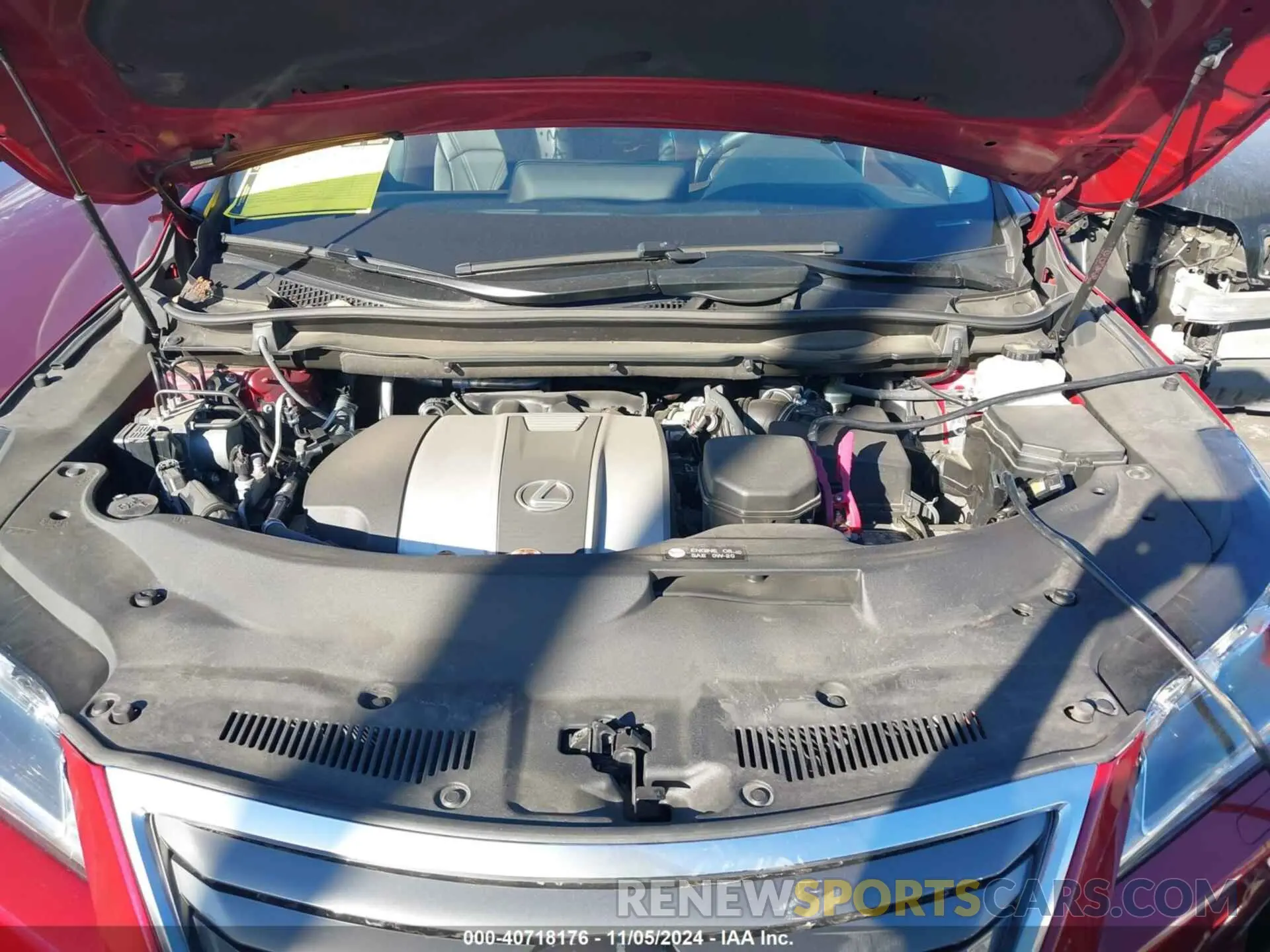 10 fotografías del automóvil dañado 2T2BZMCA8KC175398 LEXUS RX 2019