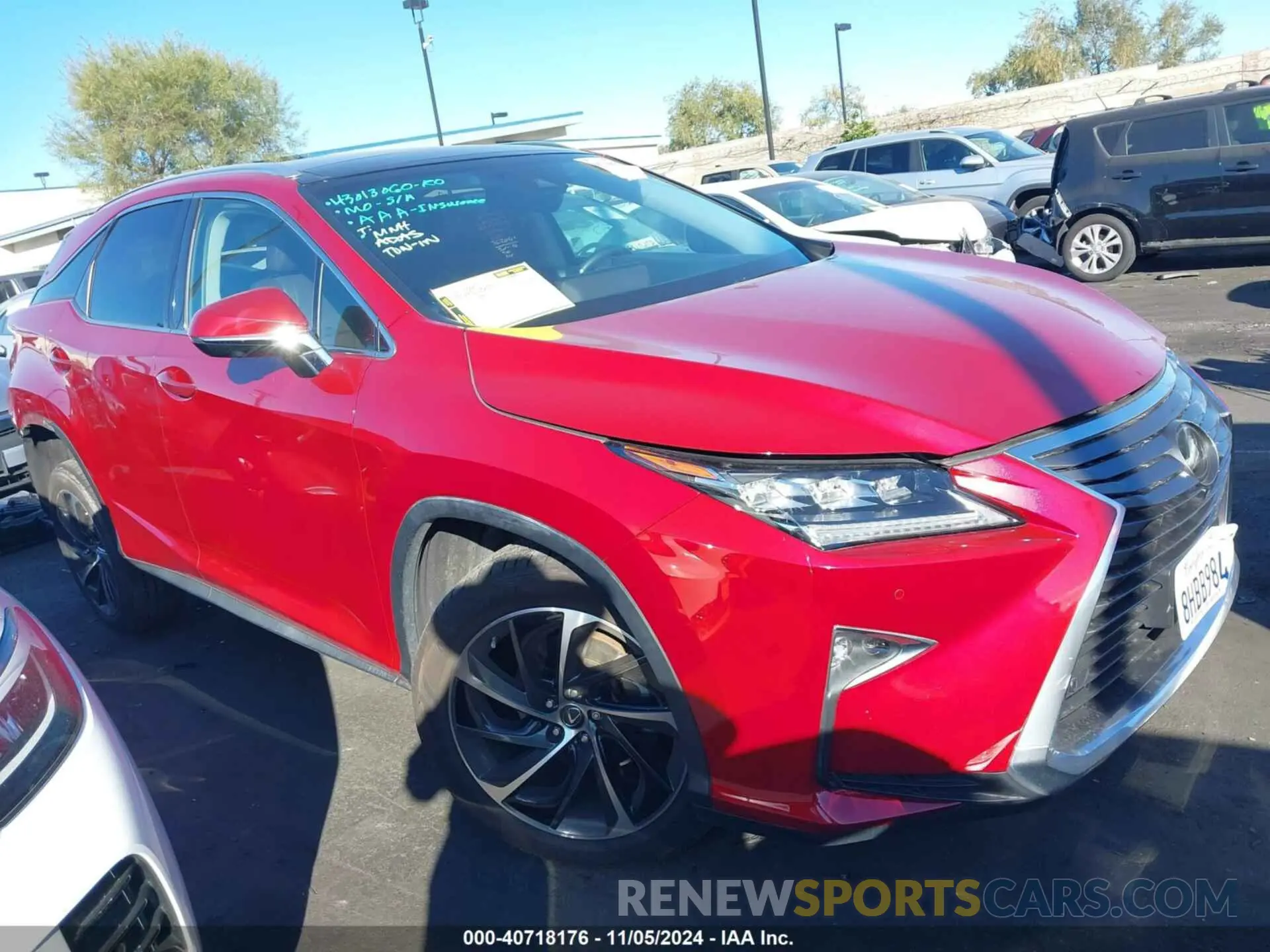 14 fotografías del automóvil dañado 2T2BZMCA8KC175398 LEXUS RX 2019