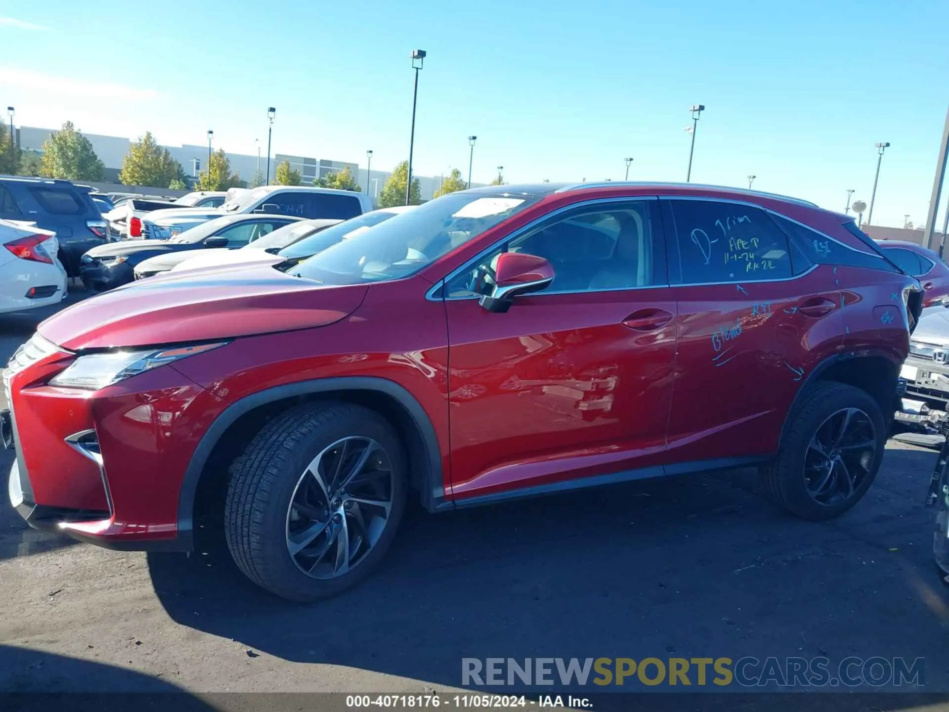 15 fotografías del automóvil dañado 2T2BZMCA8KC175398 LEXUS RX 2019