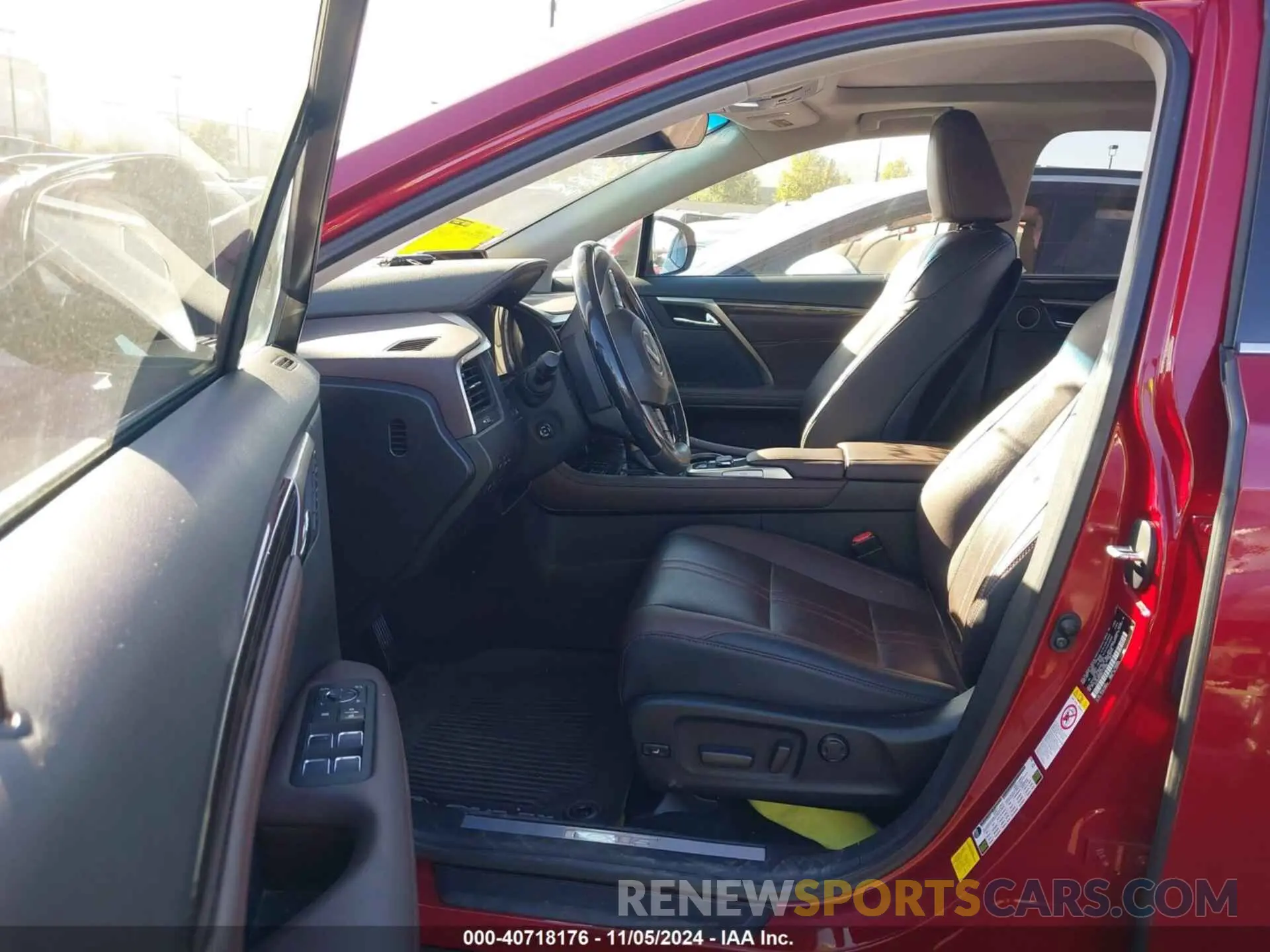 5 fotografías del automóvil dañado 2T2BZMCA8KC175398 LEXUS RX 2019
