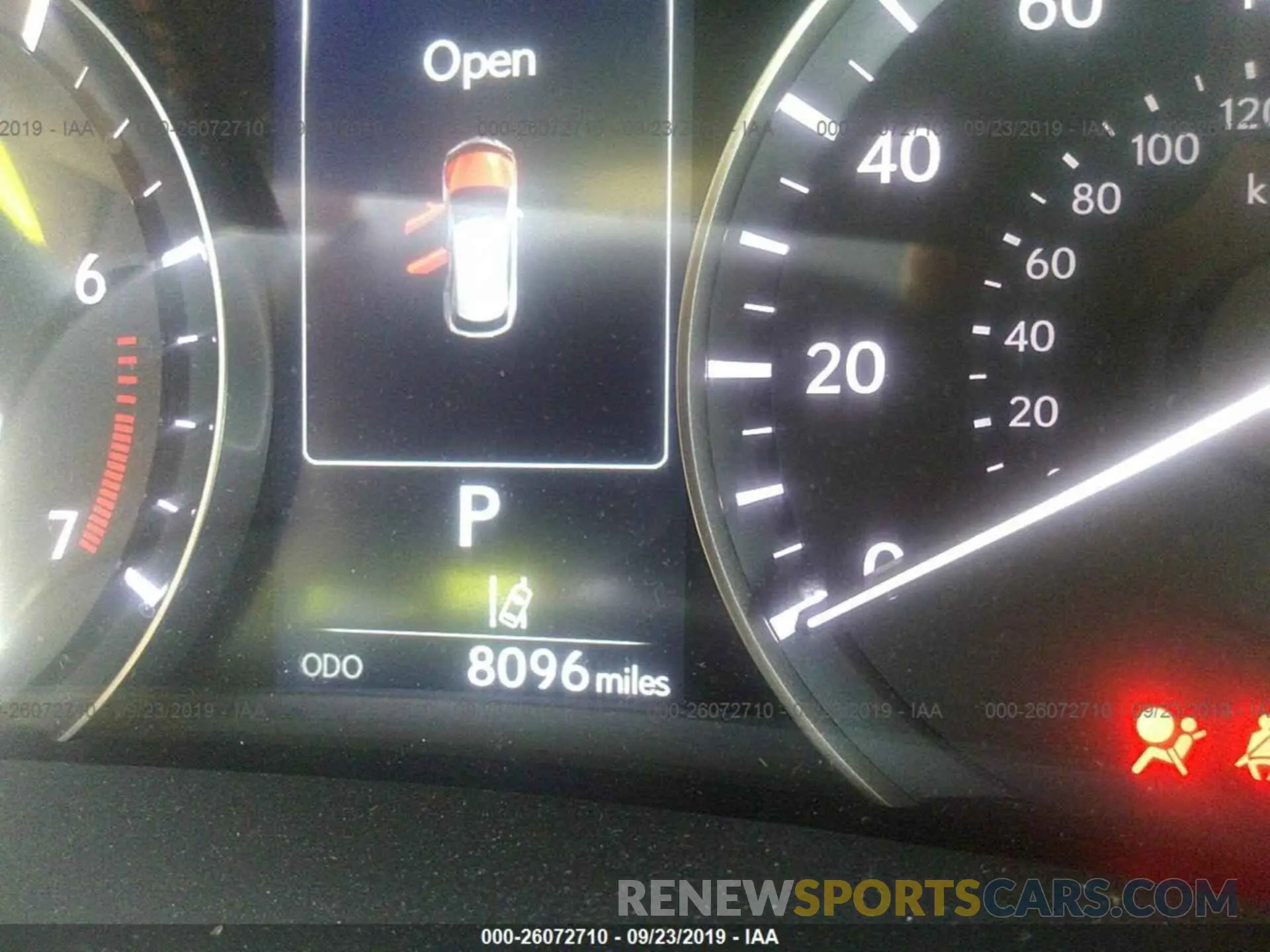 7 fotografías del automóvil dañado 2T2BZMCA9KC178469 LEXUS RX 2019
