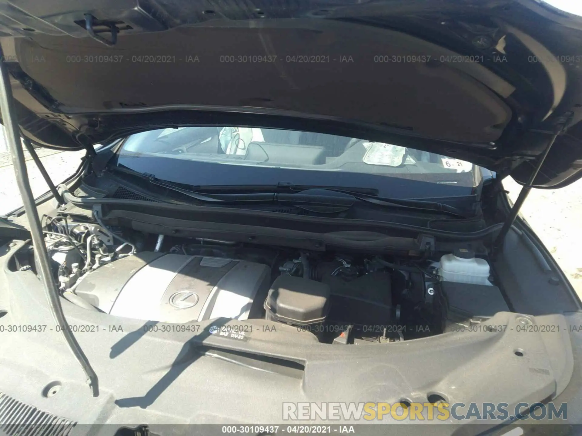 10 fotografías del automóvil dañado 2T2BZMCA9KC194204 LEXUS RX 2019