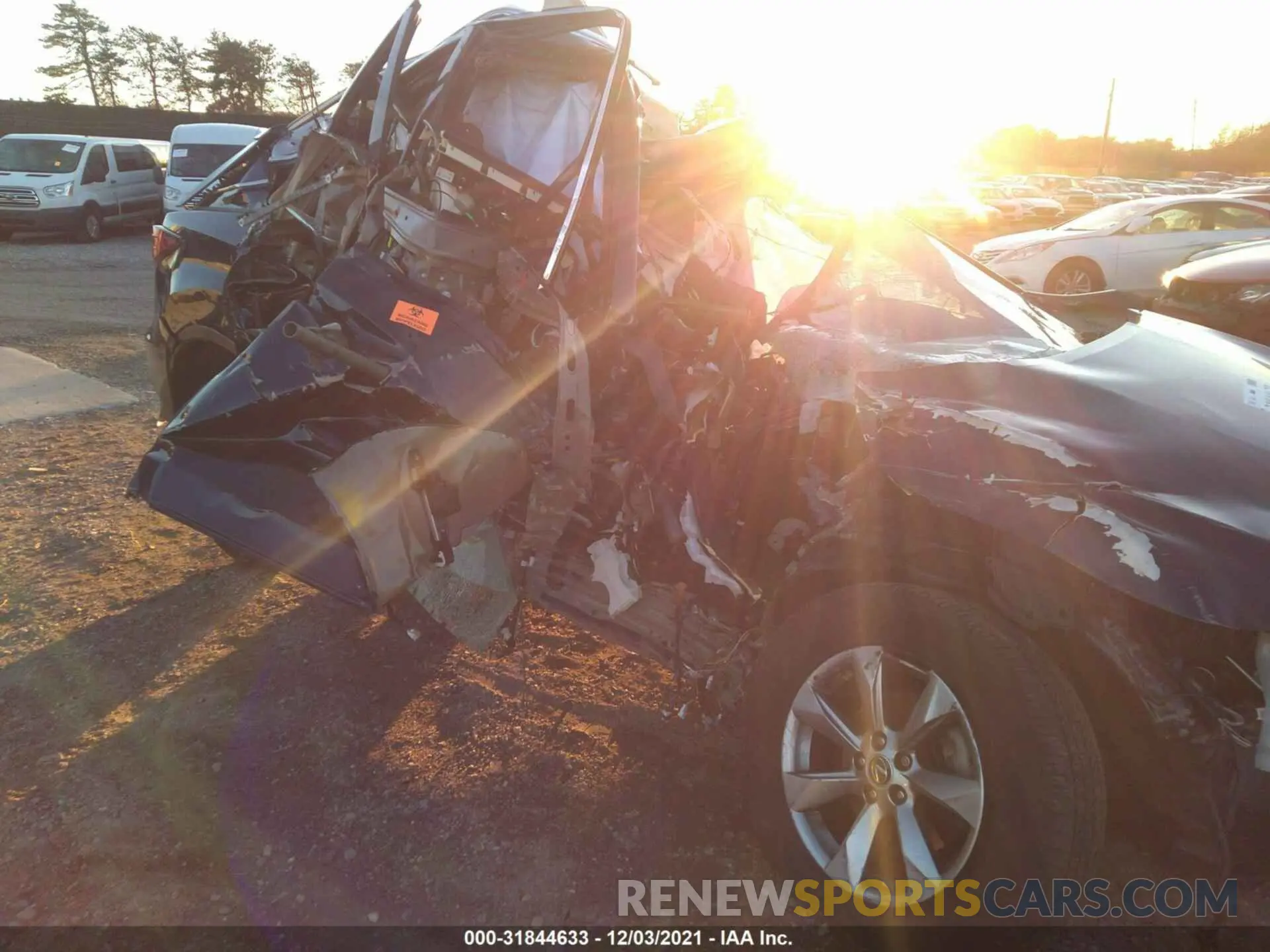 6 fotografías del automóvil dañado 2T2BZMCAXKC194017 LEXUS RX 2019