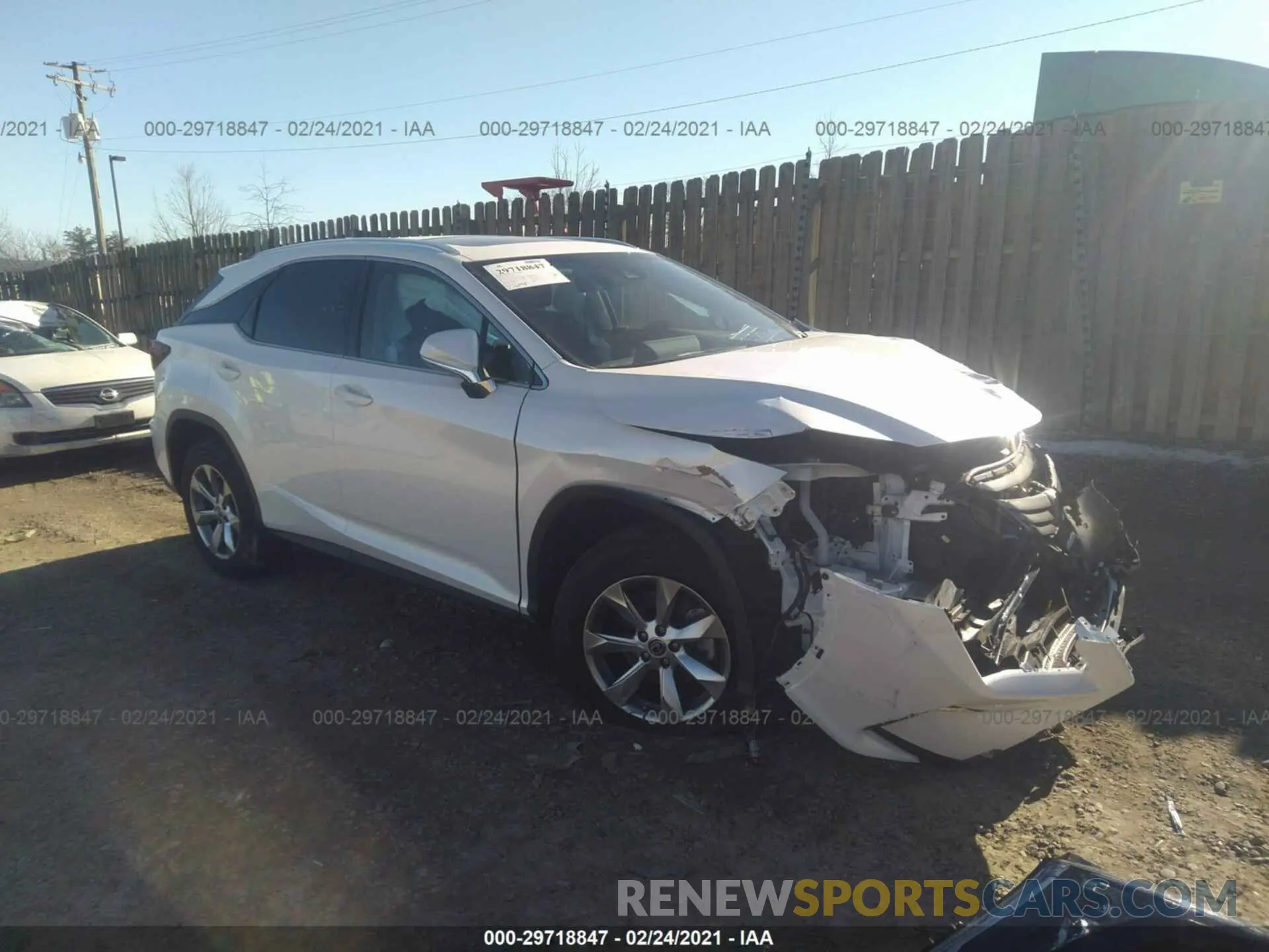 1 fotografías del automóvil dañado 2T2BZMCAXKC210135 LEXUS RX 2019