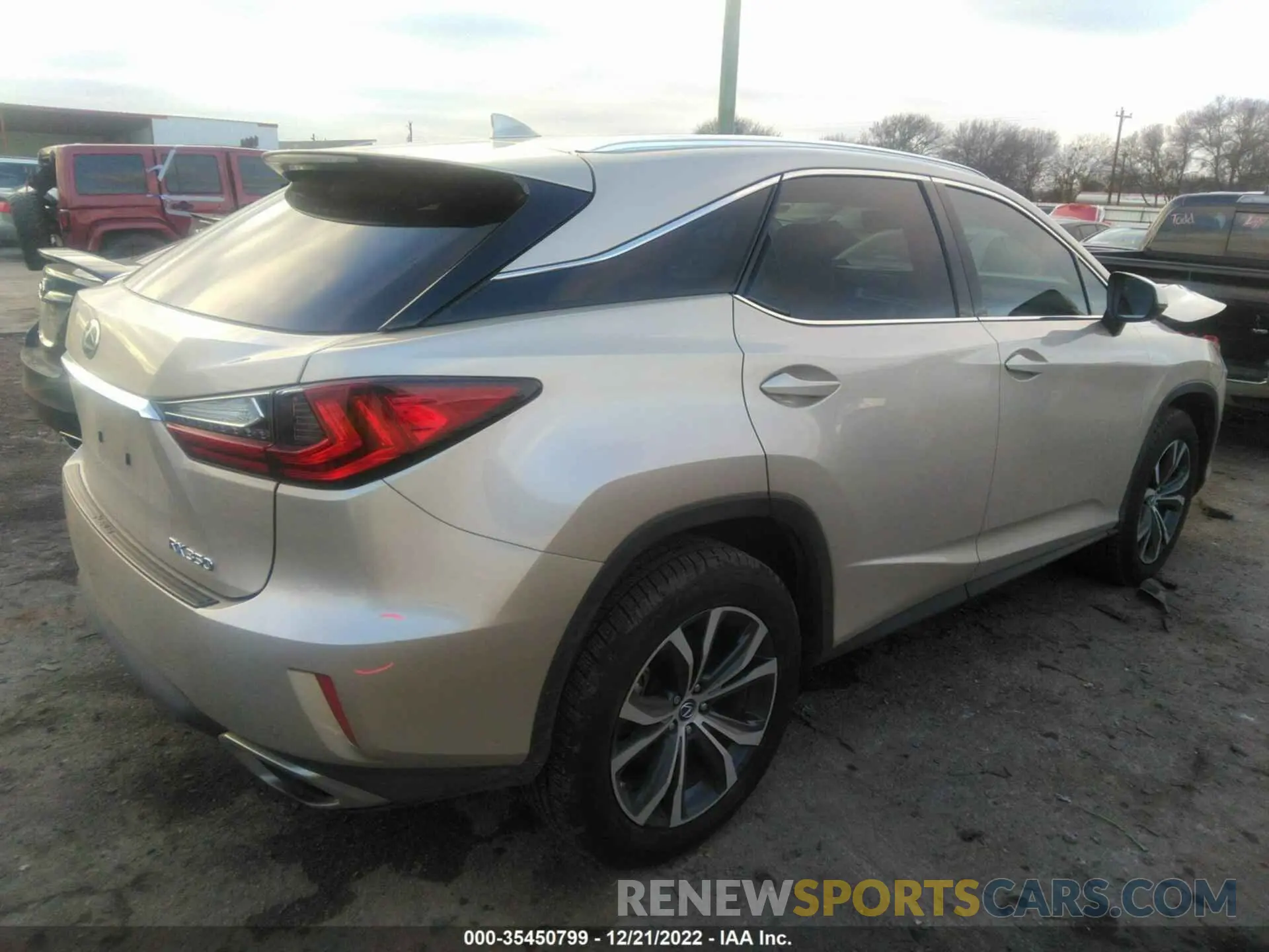 4 fotografías del automóvil dañado 2T2ZZMCA1KC124128 LEXUS RX 2019