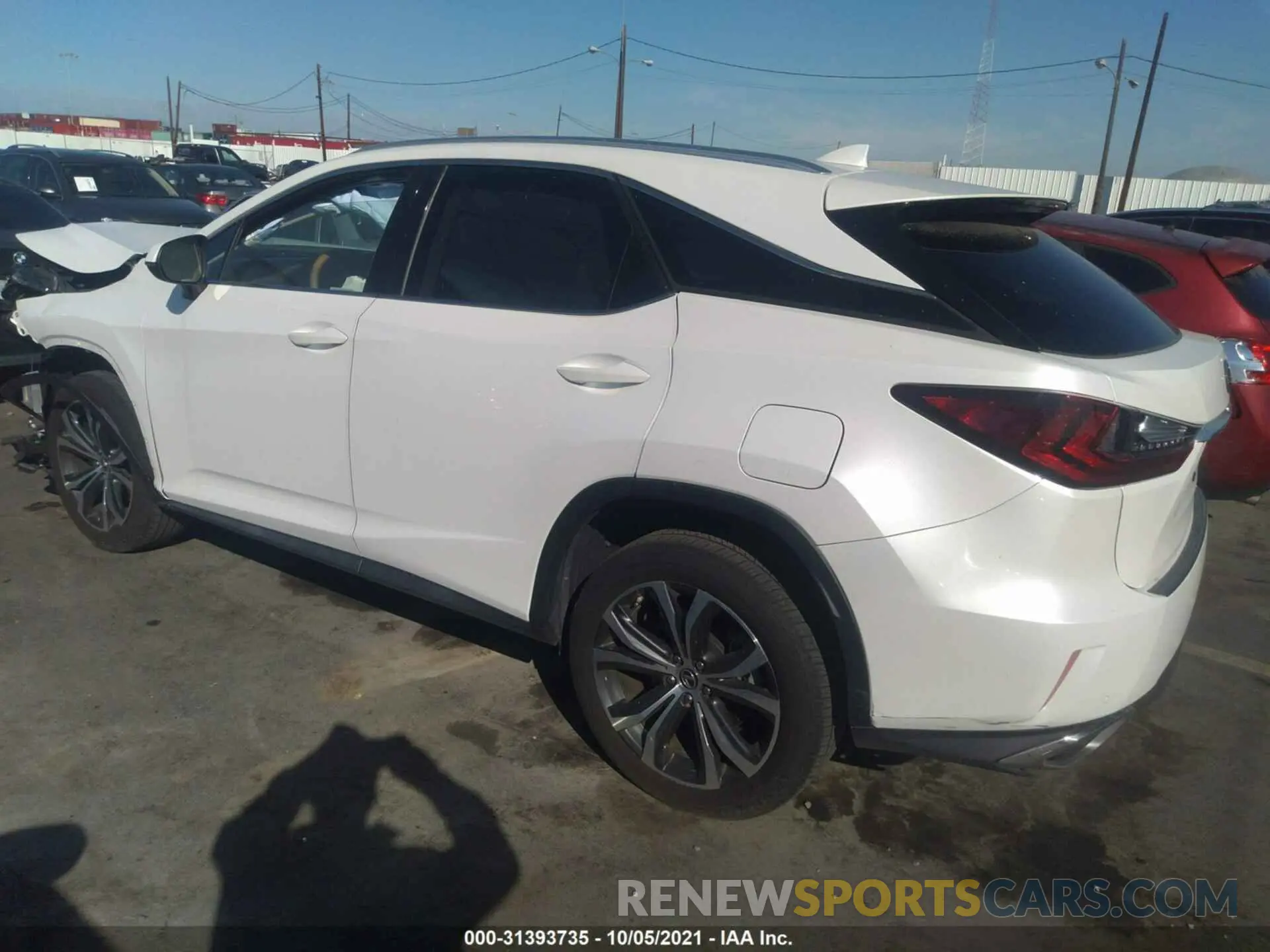 3 fotografías del automóvil dañado 2T2ZZMCA2KC133131 LEXUS RX 2019