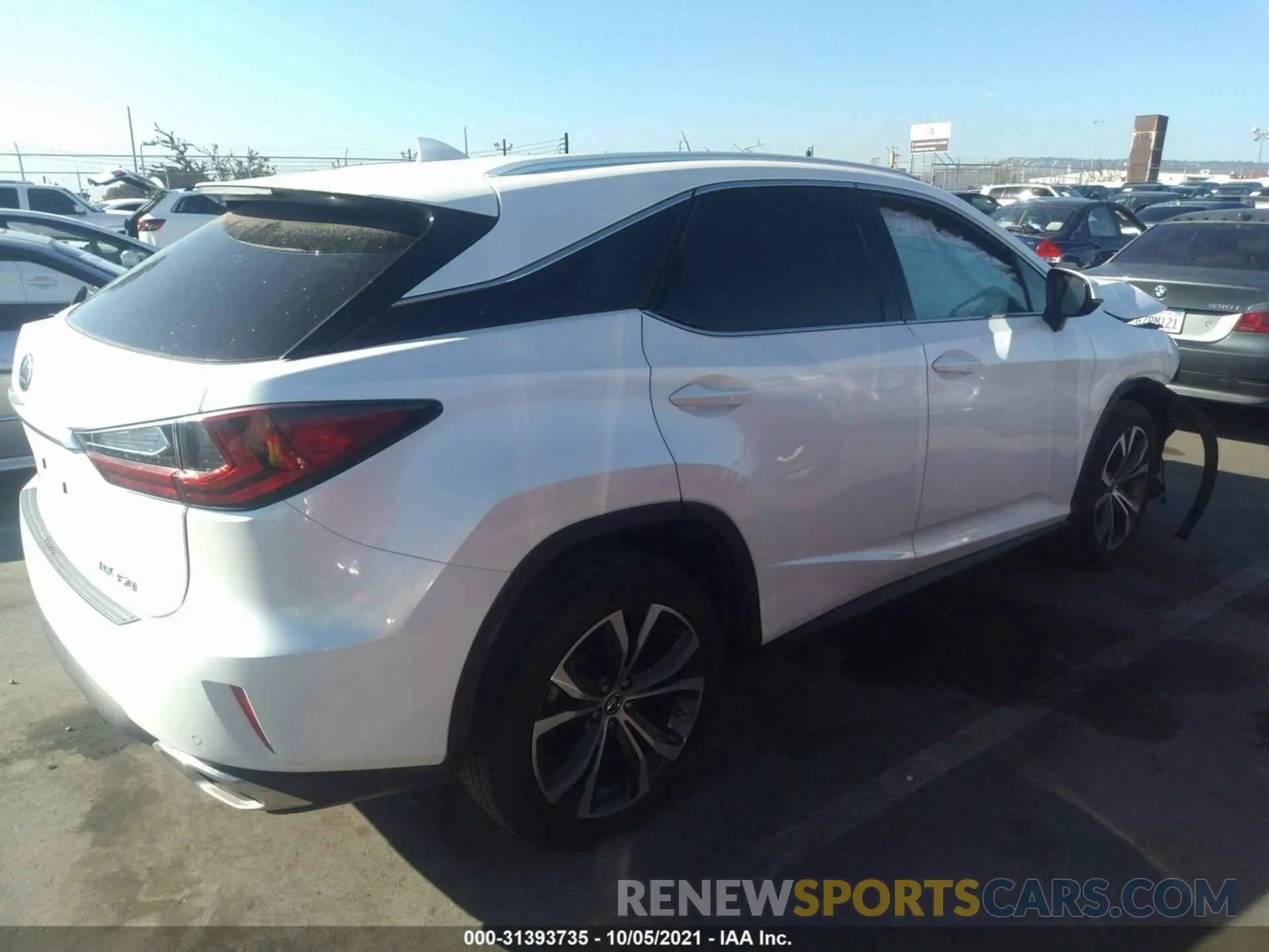4 fotografías del automóvil dañado 2T2ZZMCA2KC133131 LEXUS RX 2019