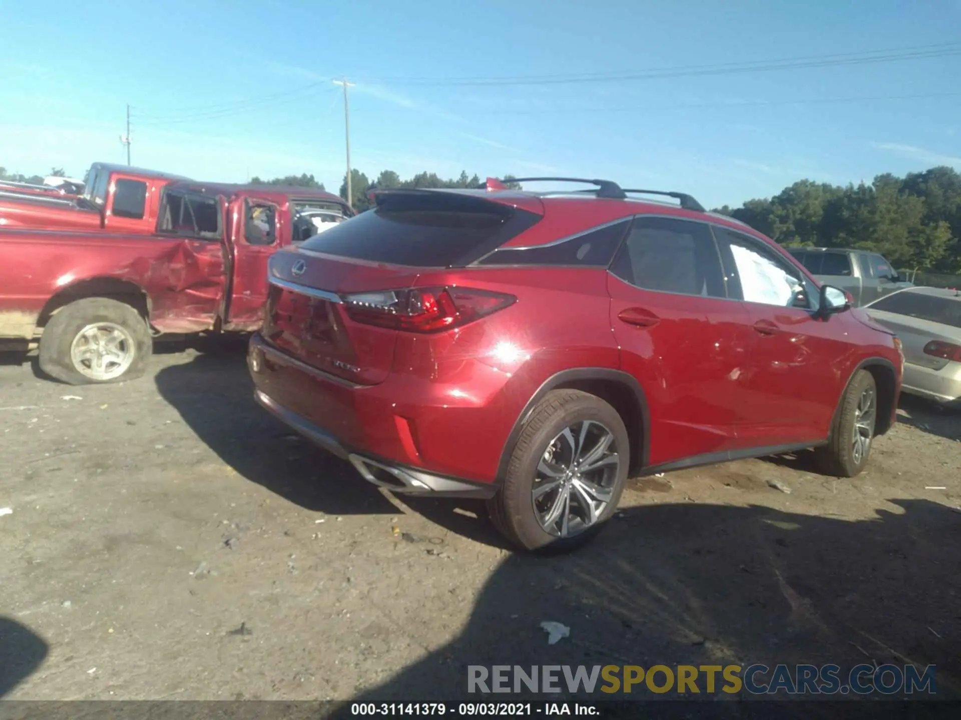 4 fotografías del automóvil dañado 2T2ZZMCA3KC147880 LEXUS RX 2019