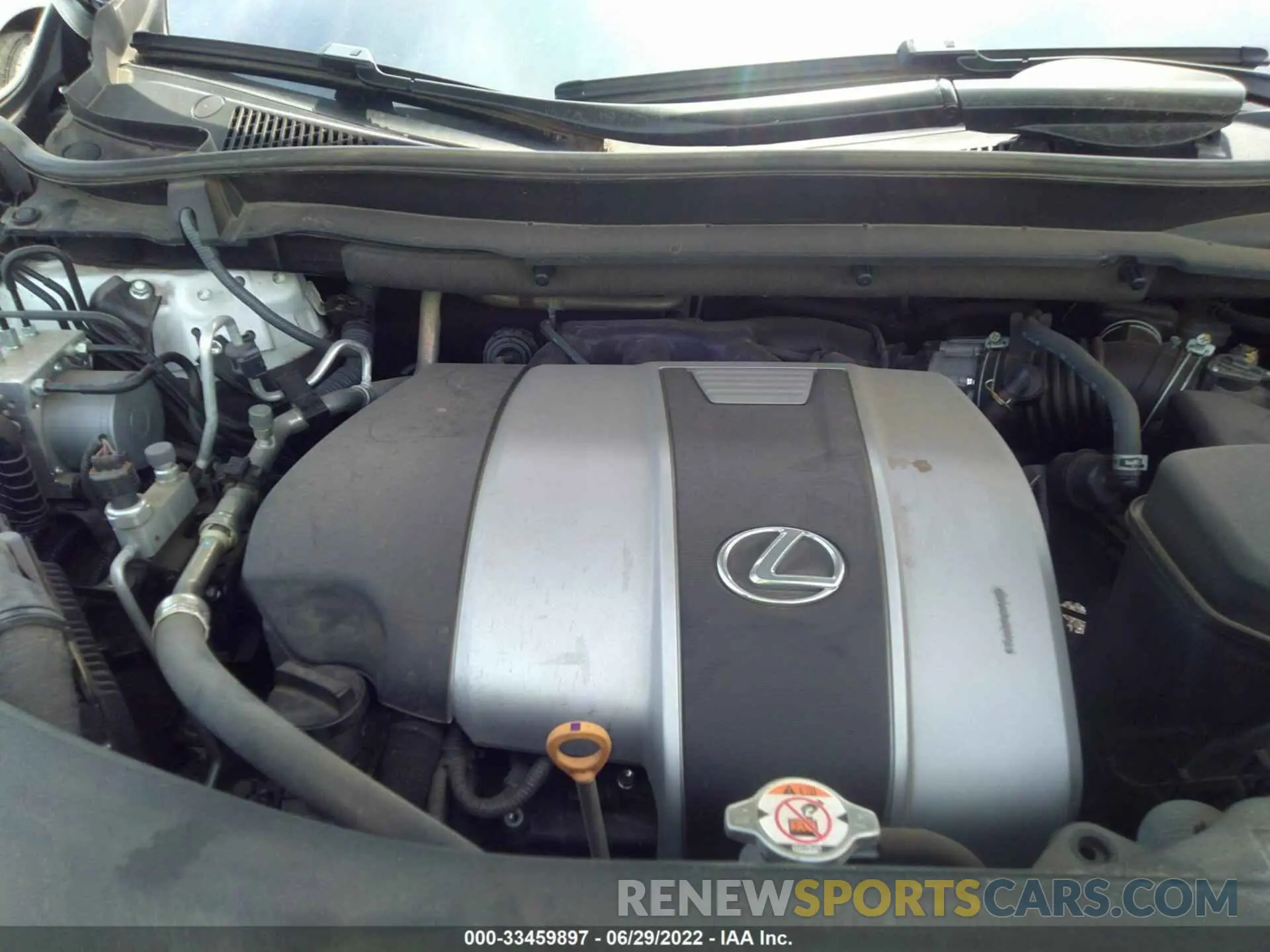 10 fotografías del automóvil dañado 2T2ZZMCA7KC123386 LEXUS RX 2019