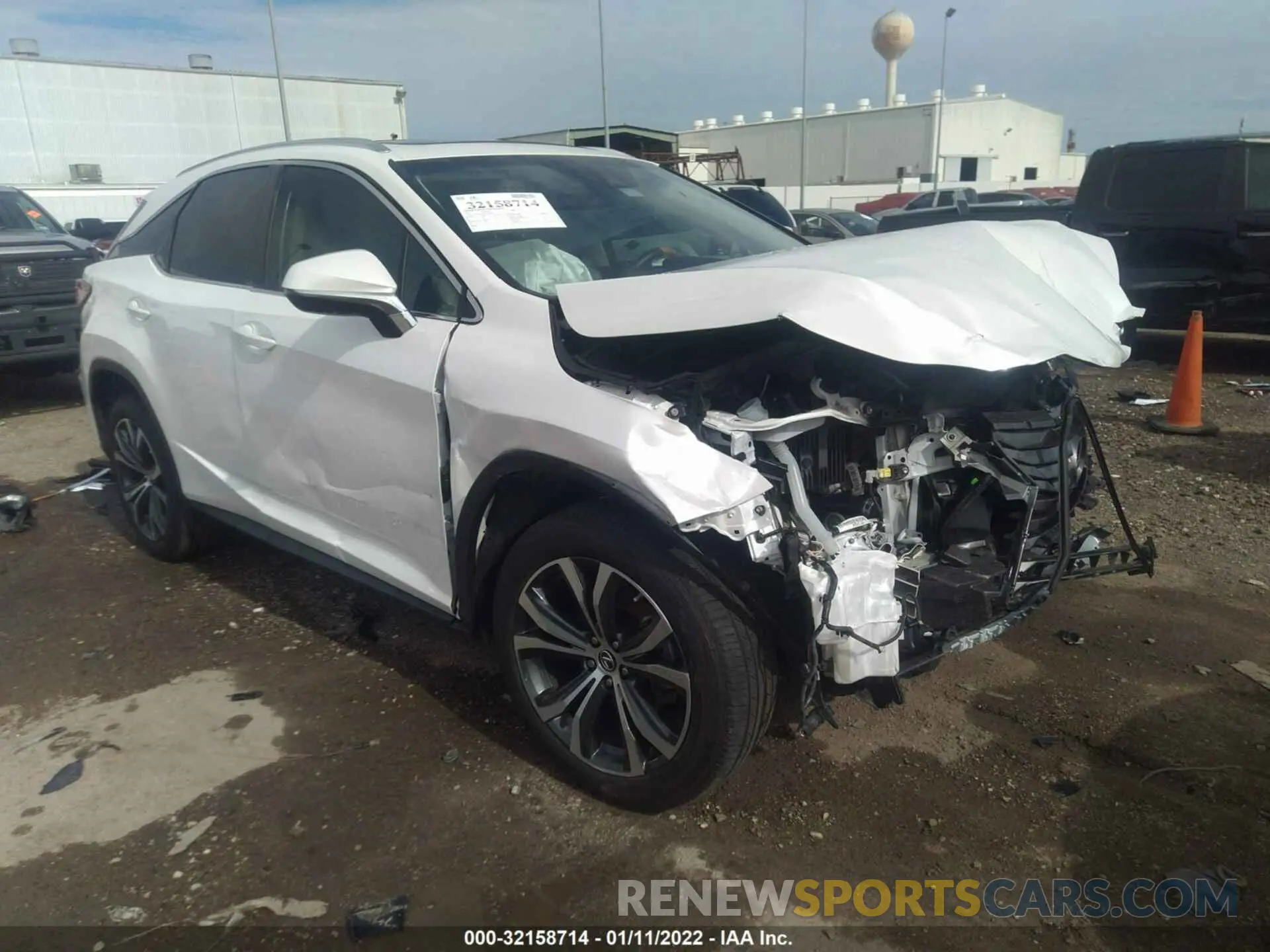 1 fotografías del automóvil dañado 2T2ZZMCA7KC145582 LEXUS RX 2019