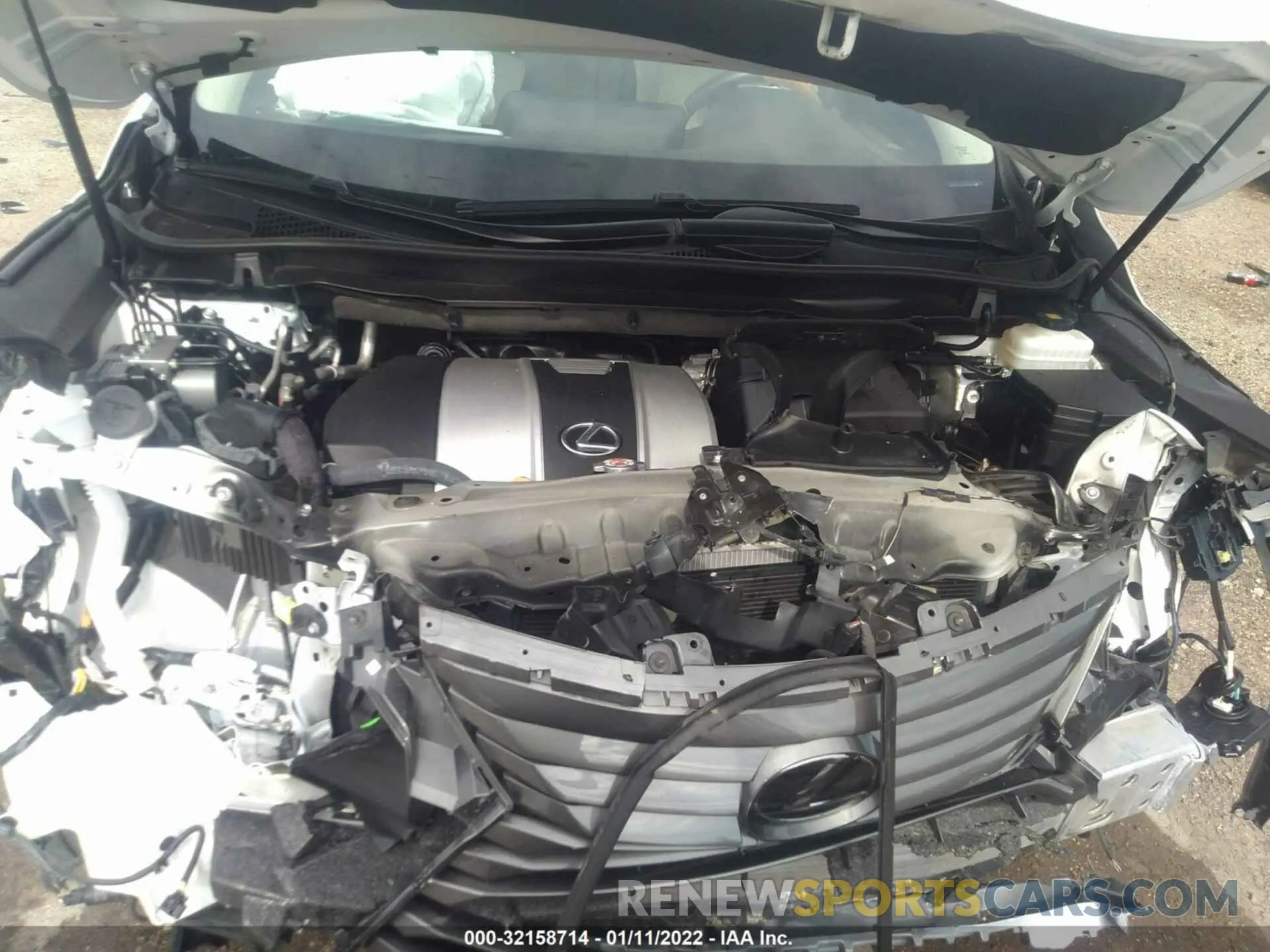 10 fotografías del automóvil dañado 2T2ZZMCA7KC145582 LEXUS RX 2019