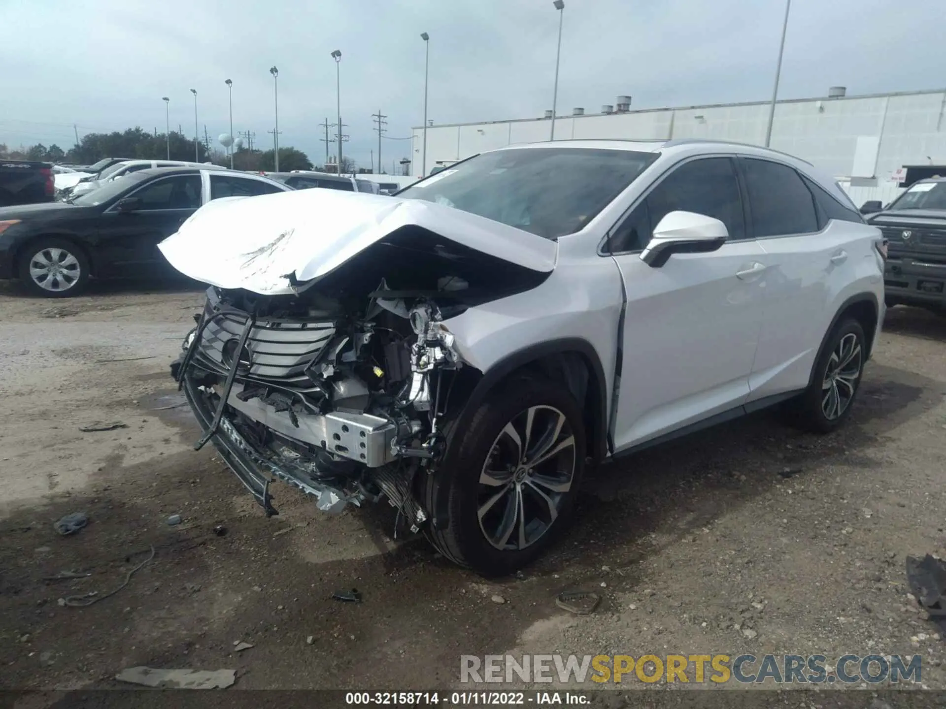 2 fotografías del automóvil dañado 2T2ZZMCA7KC145582 LEXUS RX 2019