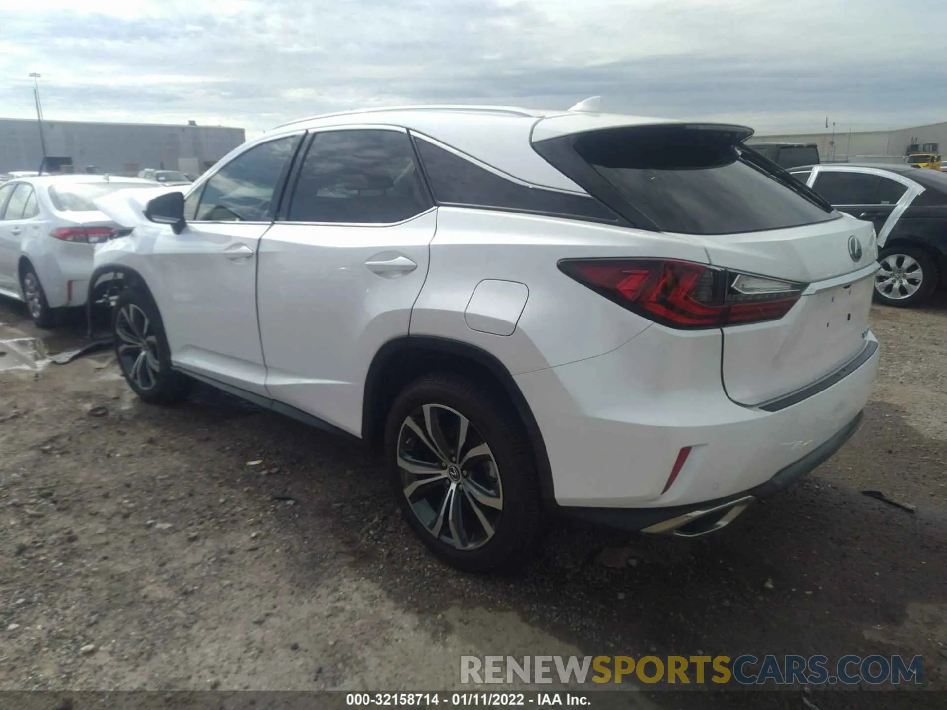 3 fotografías del automóvil dañado 2T2ZZMCA7KC145582 LEXUS RX 2019