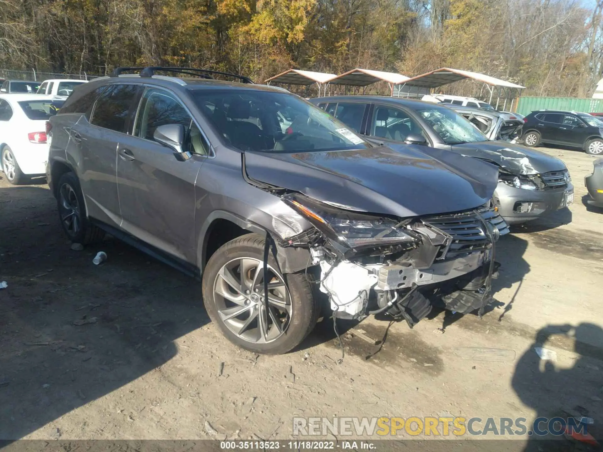 1 fotografías del automóvil dañado JTJDZKCA0K2020745 LEXUS RX 2019