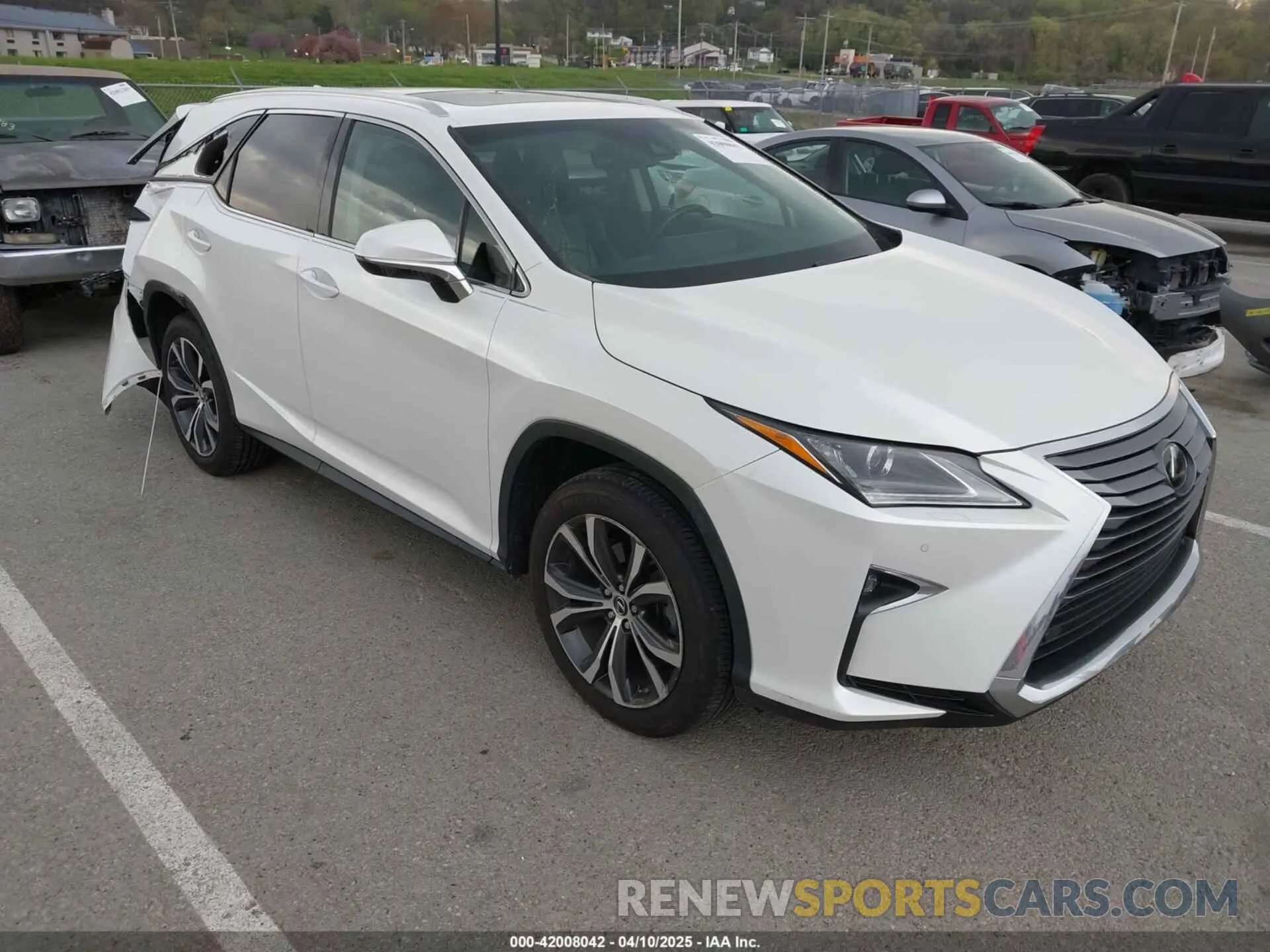 1 fotografías del automóvil dañado JTJDZKCA5K2018635 LEXUS RX 2019