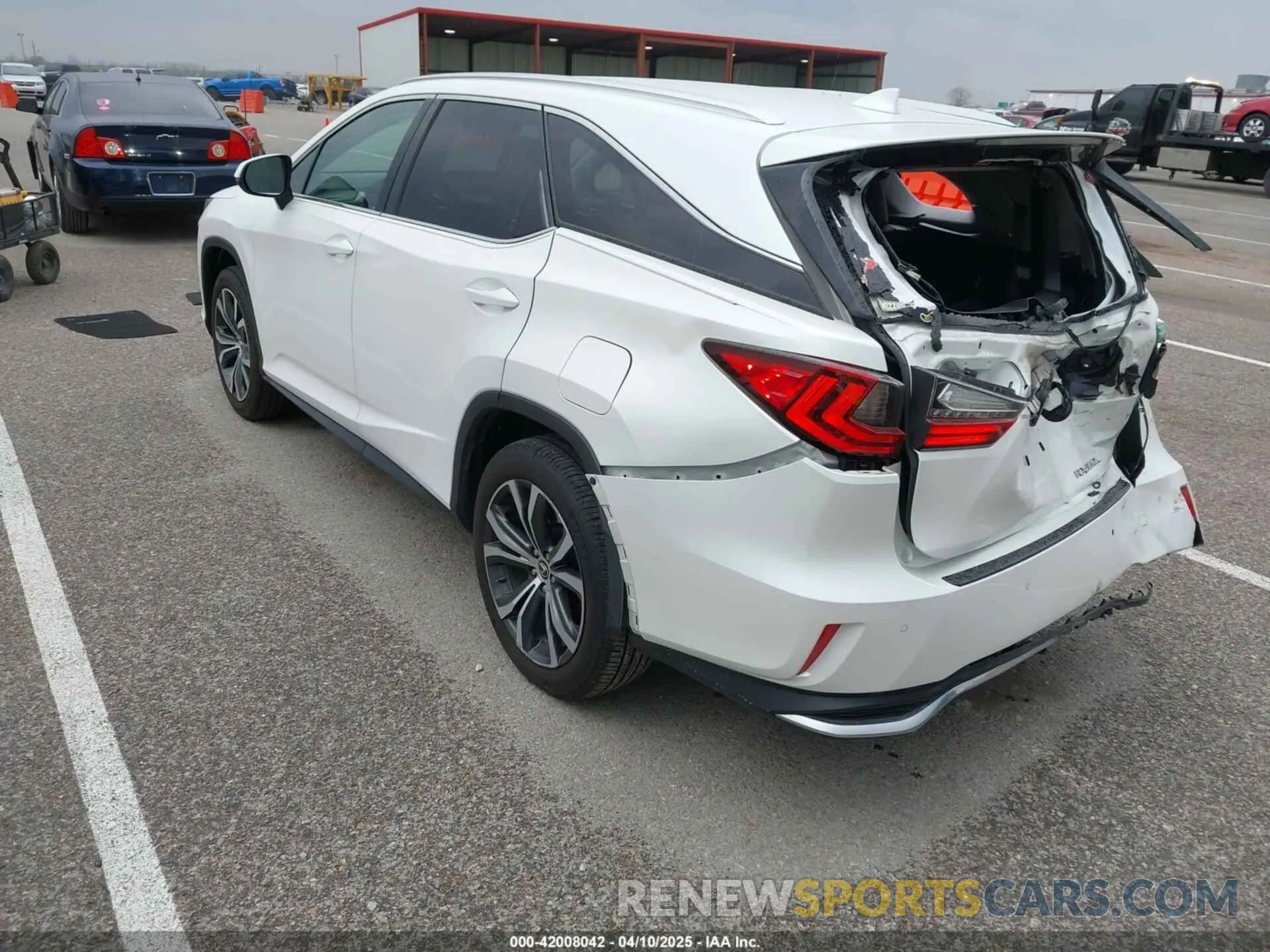 3 fotografías del automóvil dañado JTJDZKCA5K2018635 LEXUS RX 2019