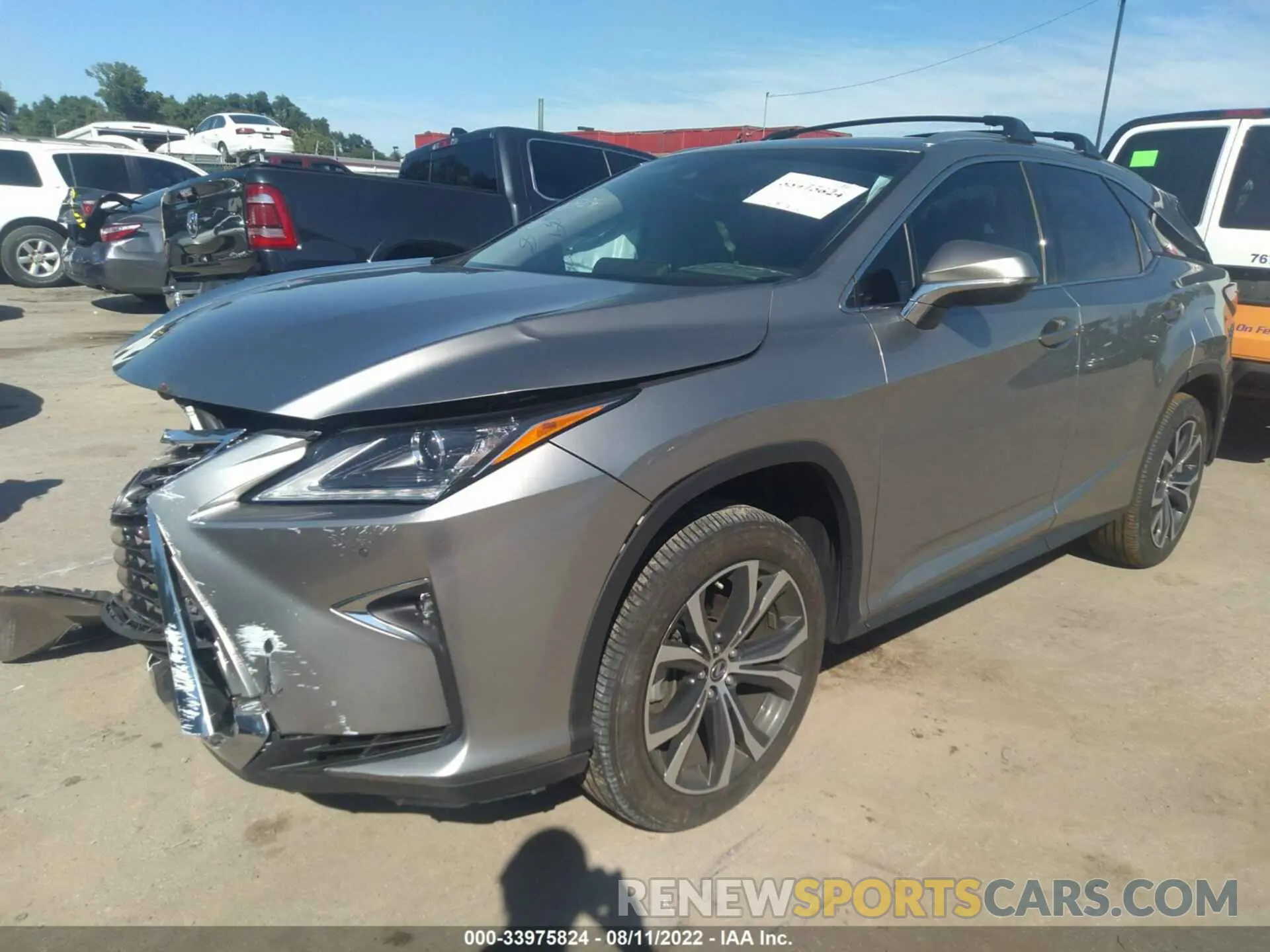 2 fotografías del automóvil dañado JTJDZKCA7K2020127 LEXUS RX 2019
