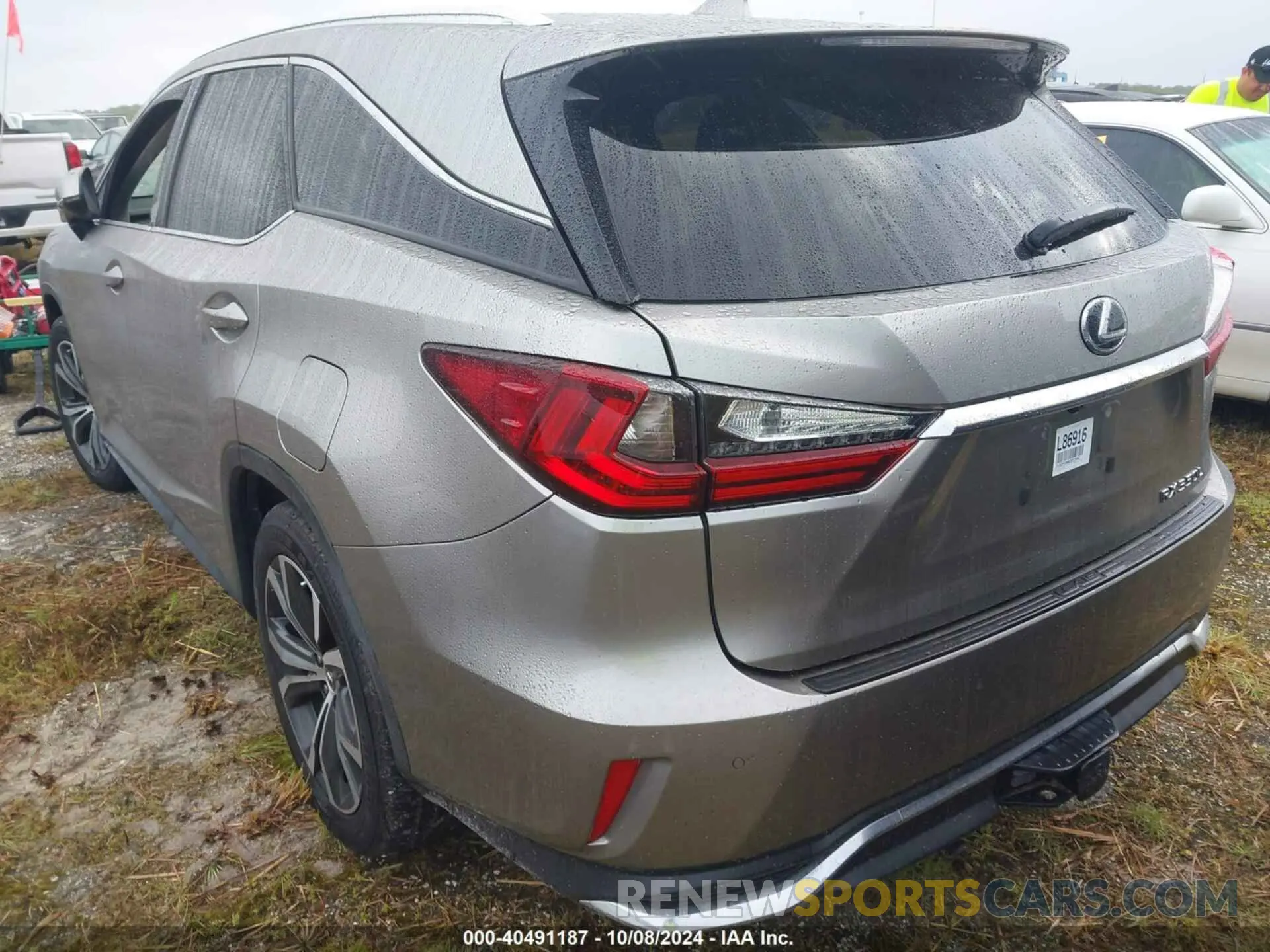 3 fotografías del automóvil dañado JTJGZKCA6K2013442 LEXUS RX 2019