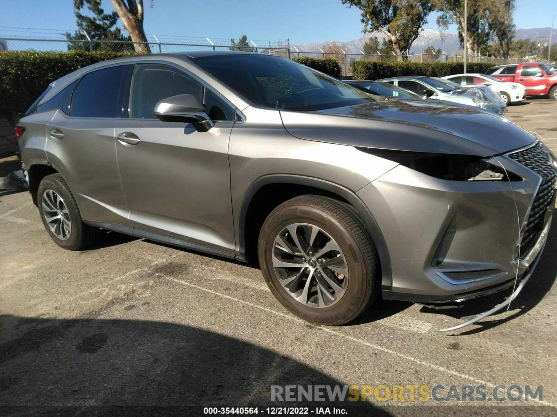 1 fotografías del automóvil dañado 2T2AZMAA4LC155097 LEXUS RX 2020