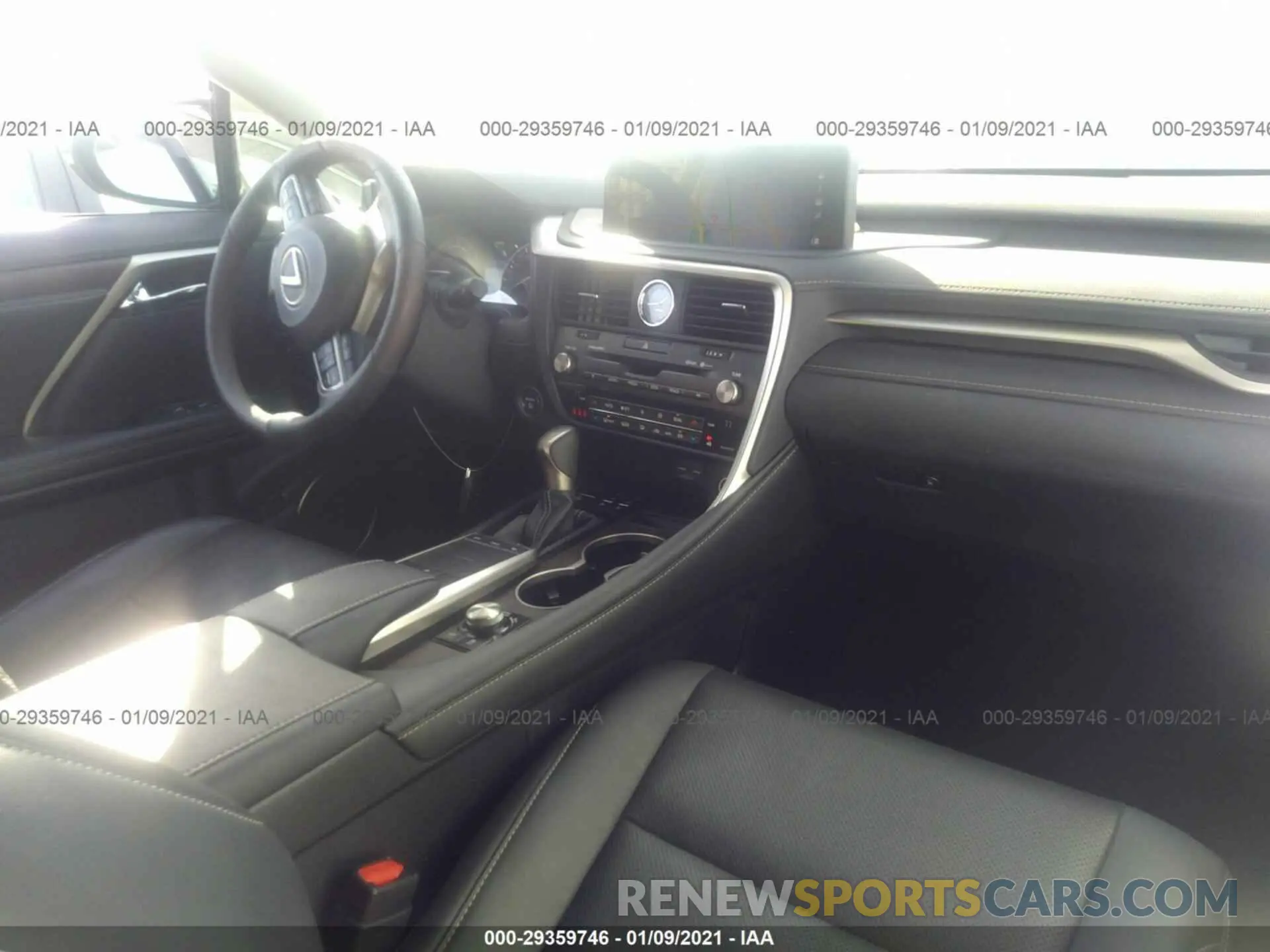 5 fotografías del automóvil dañado 2T2HGMDA4LC047711 LEXUS RX 2020