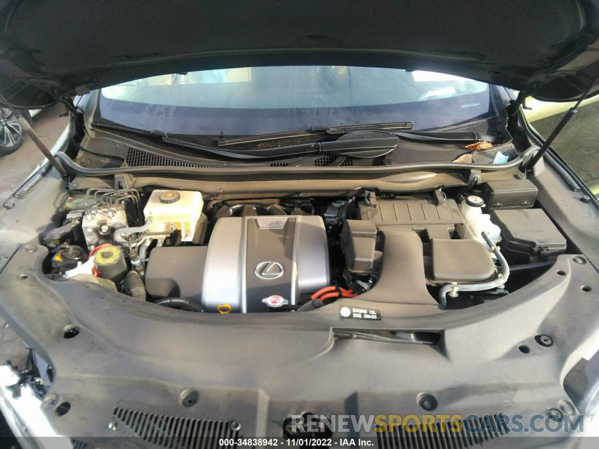 10 fotografías del automóvil dañado 2T2HGMDA7LC048447 LEXUS RX 2020
