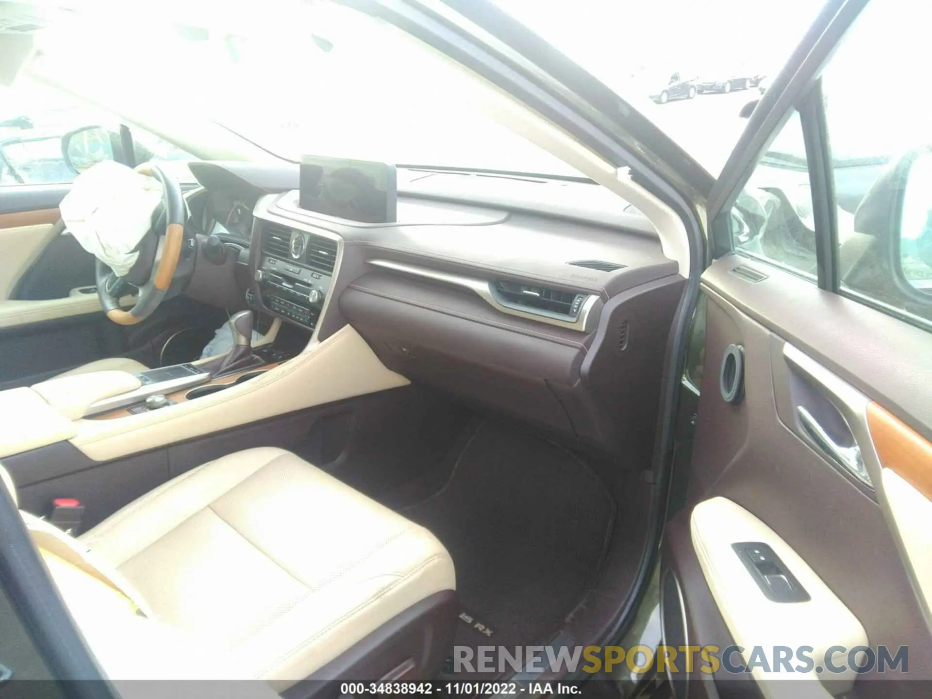 5 fotografías del automóvil dañado 2T2HGMDA7LC048447 LEXUS RX 2020