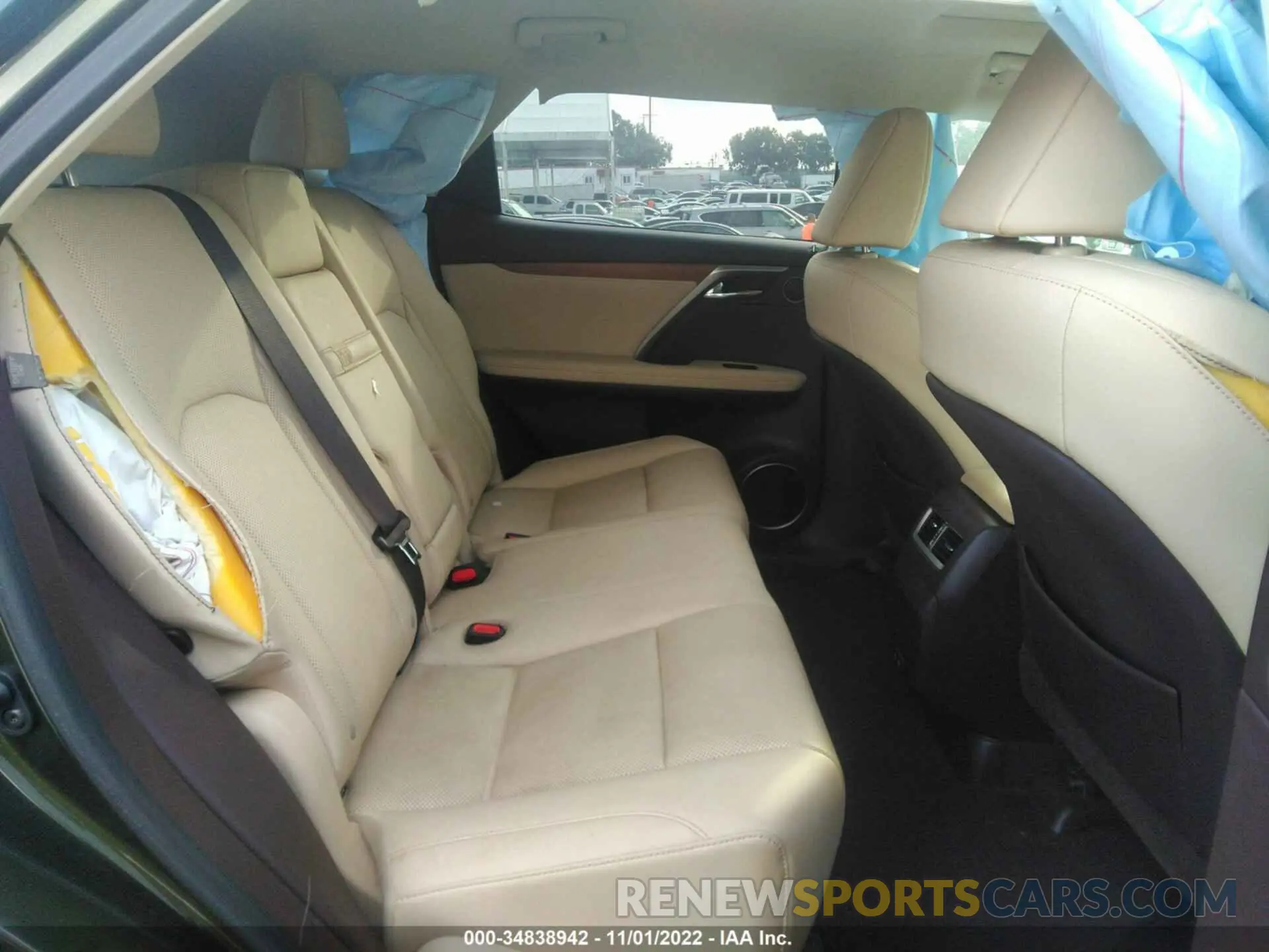 8 fotografías del automóvil dañado 2T2HGMDA7LC048447 LEXUS RX 2020