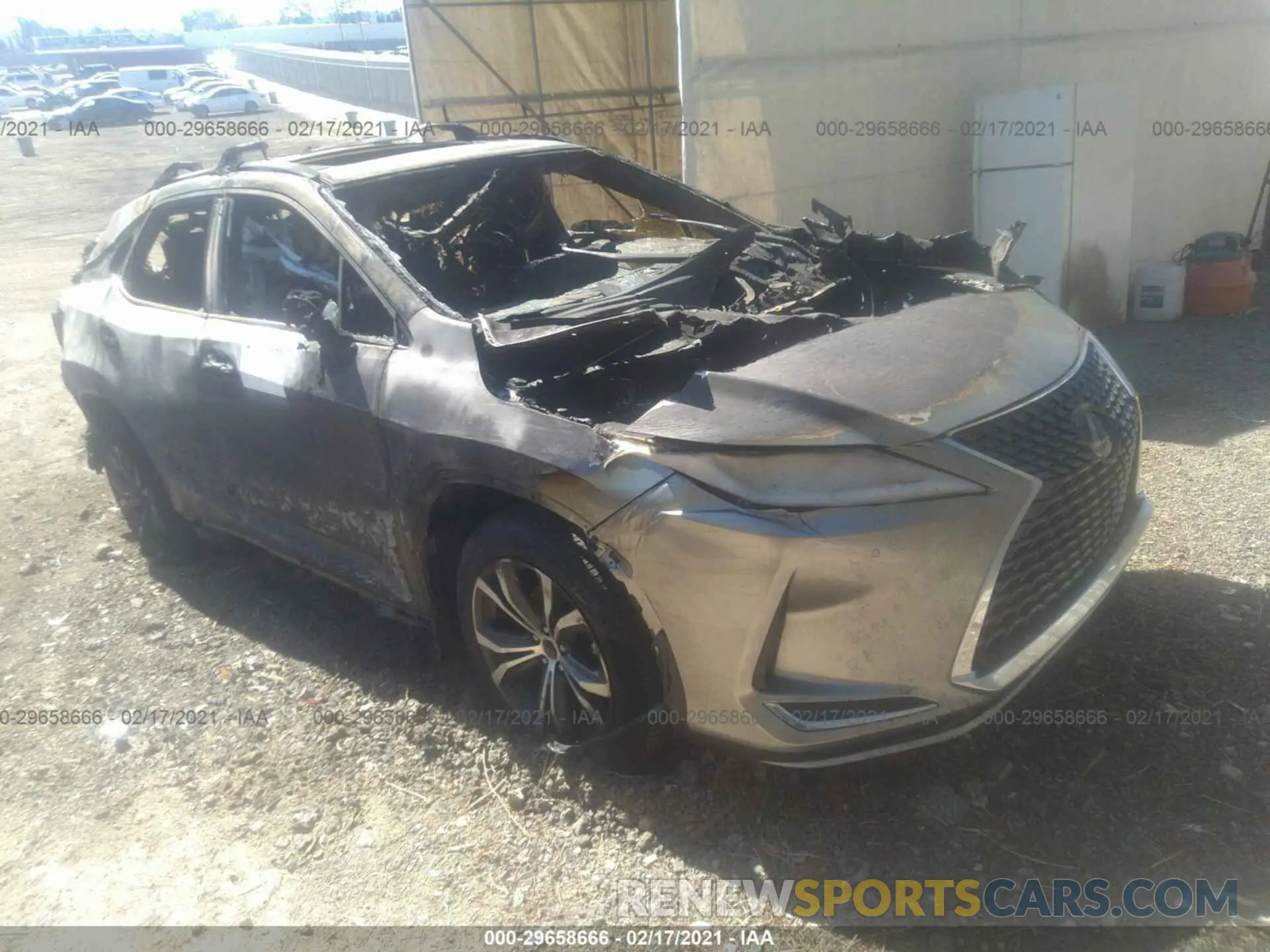 1 fotografías del automóvil dañado 2T2HZMAA1LC161373 LEXUS RX 2020