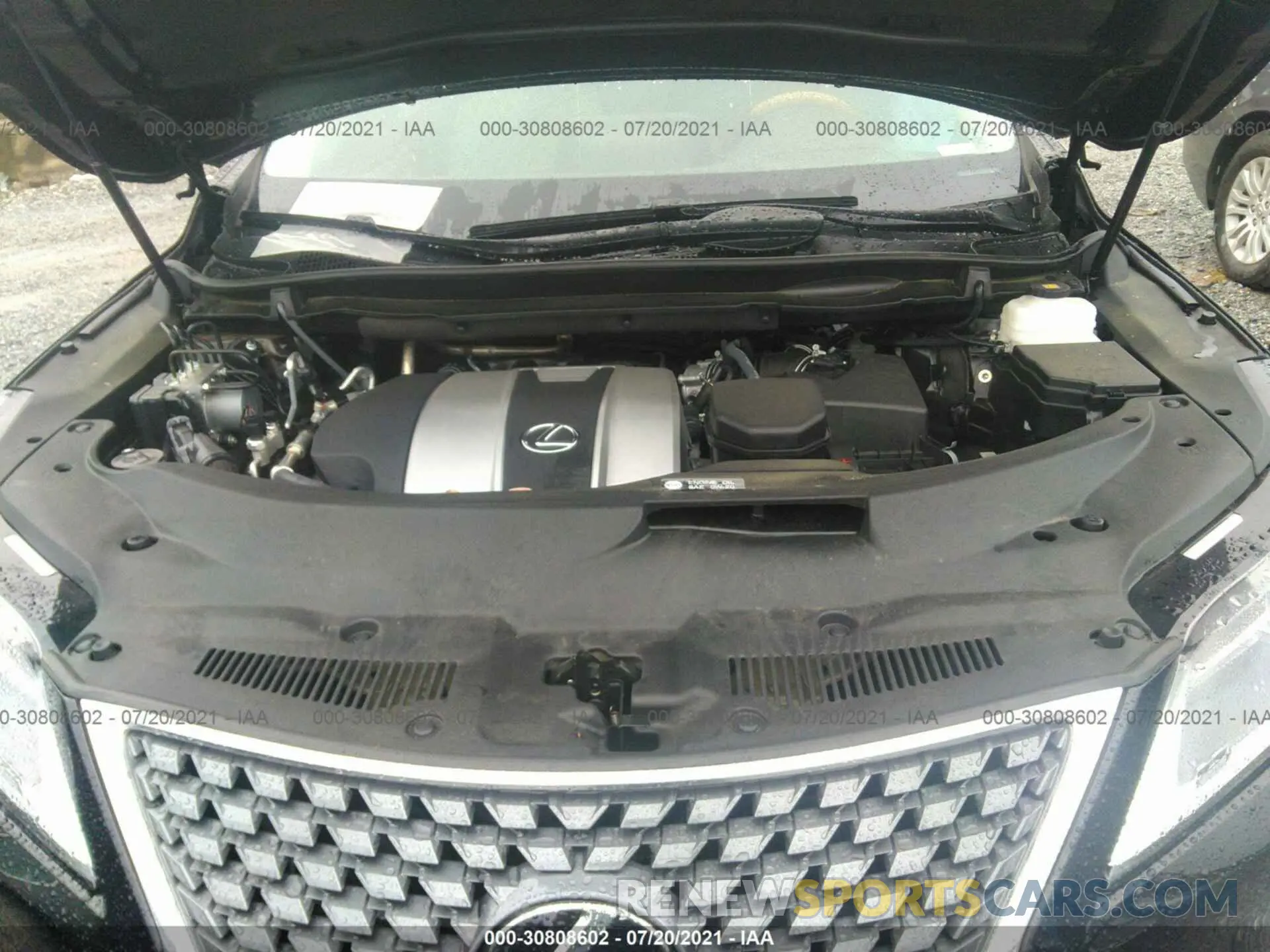 10 fotografías del automóvil dañado 2T2HZMAA4LC167569 LEXUS RX 2020