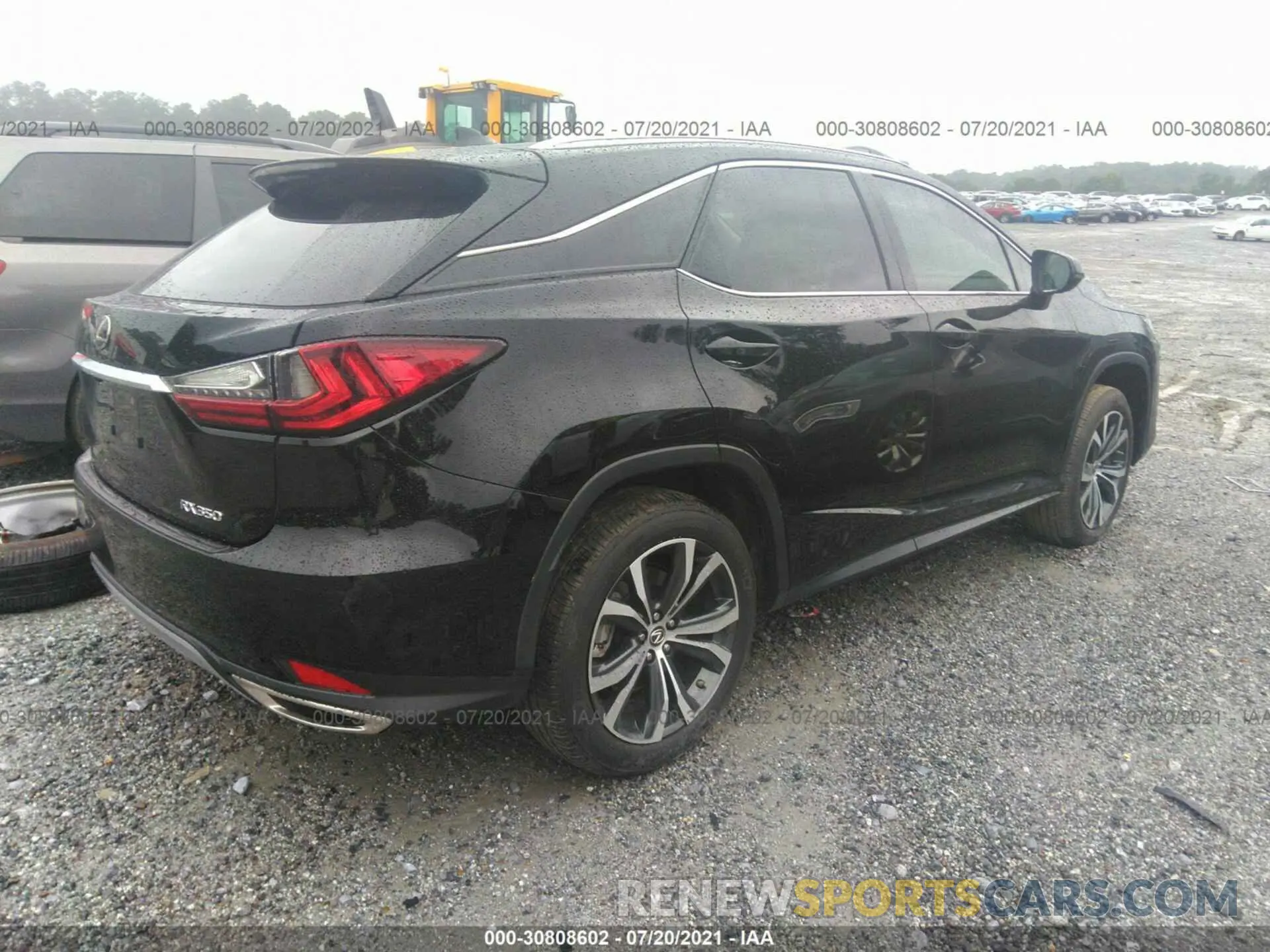 4 fotografías del automóvil dañado 2T2HZMAA4LC167569 LEXUS RX 2020