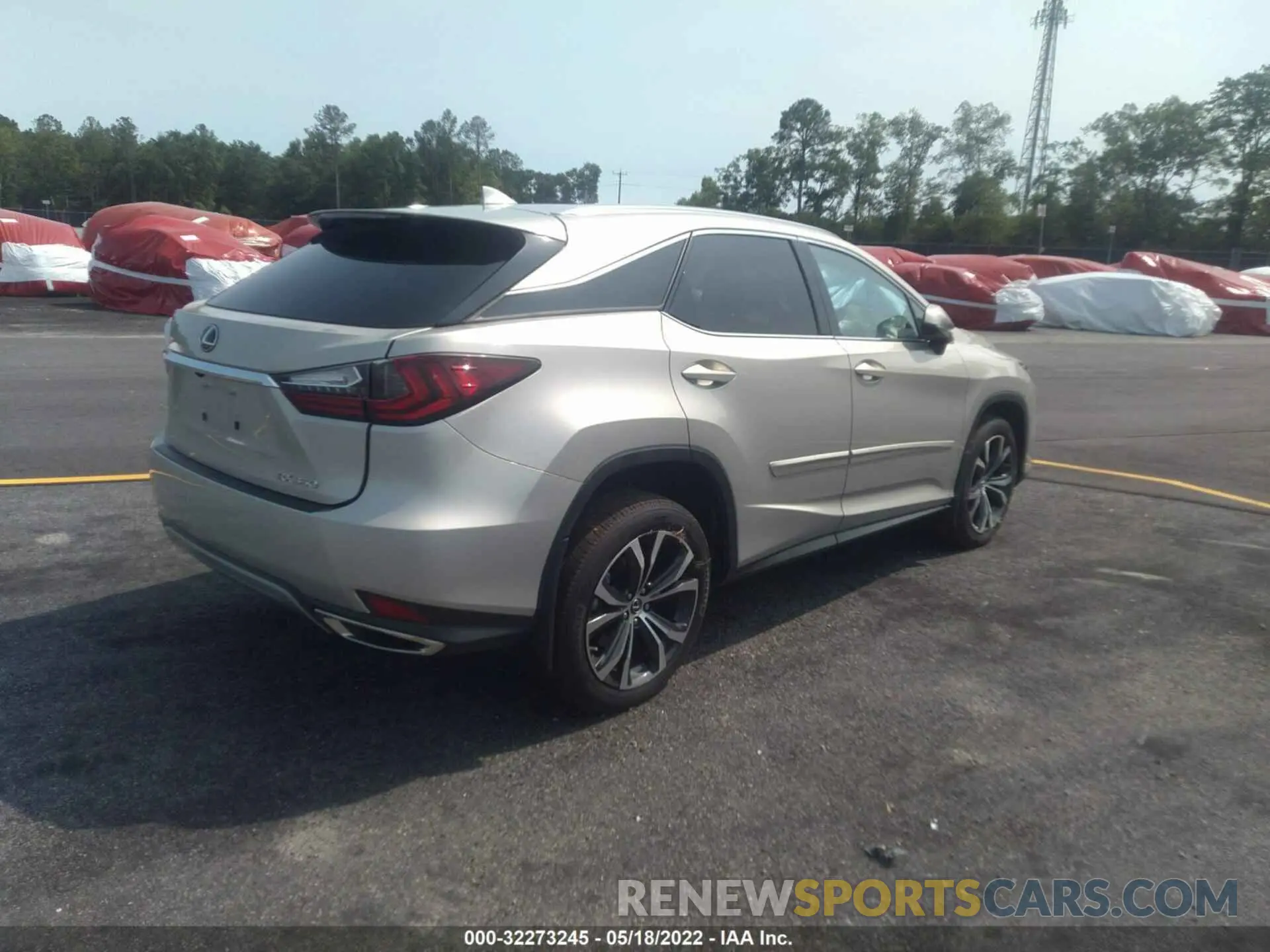 4 fotografías del automóvil dañado 2T2HZMAA4LC172688 LEXUS RX 2020