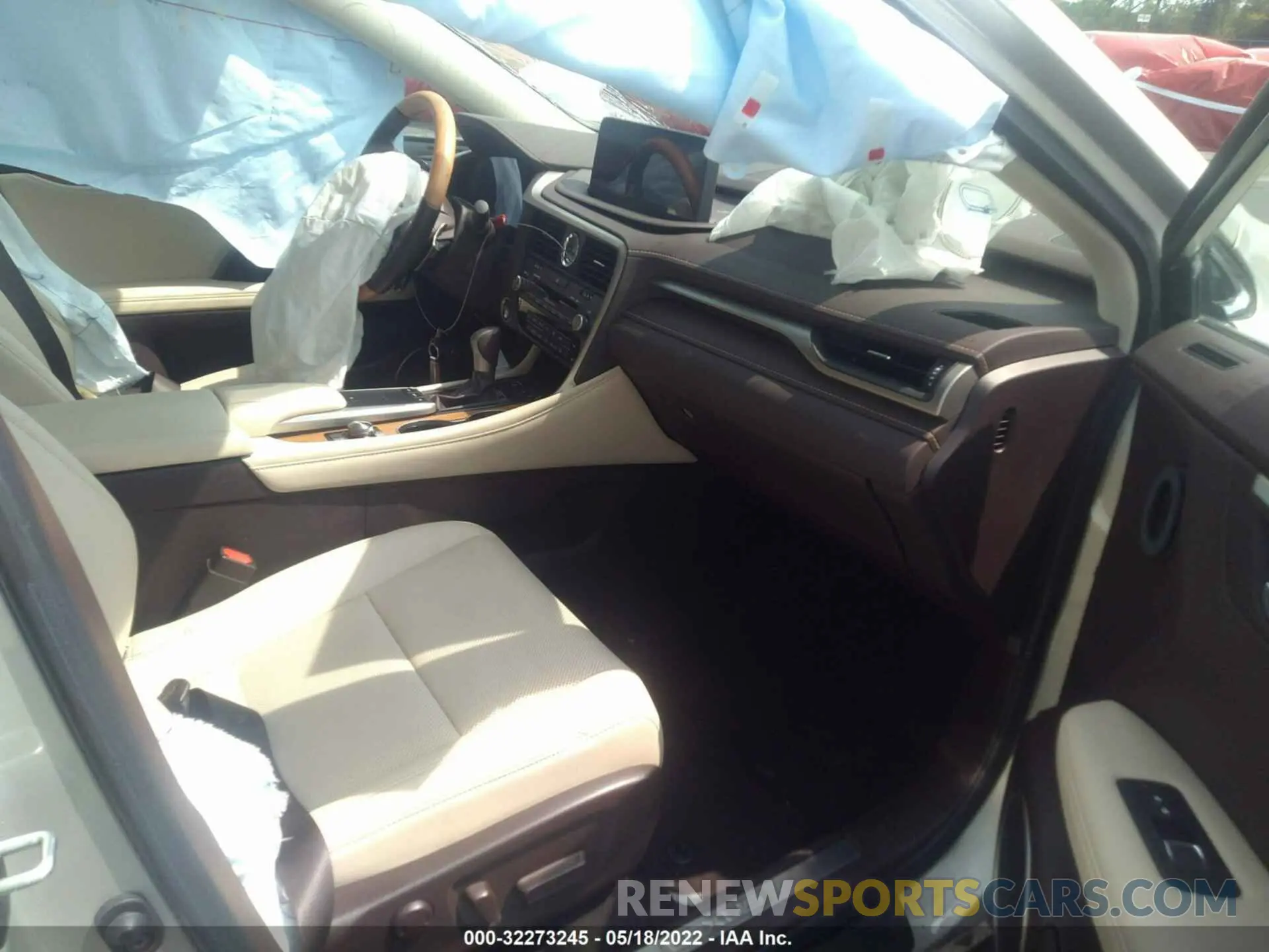 5 fotografías del automóvil dañado 2T2HZMAA4LC172688 LEXUS RX 2020