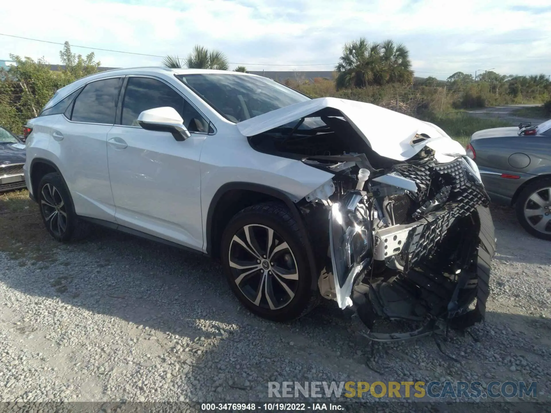 1 fotografías del automóvil dañado 2T2HZMAA5LC163529 LEXUS RX 2020