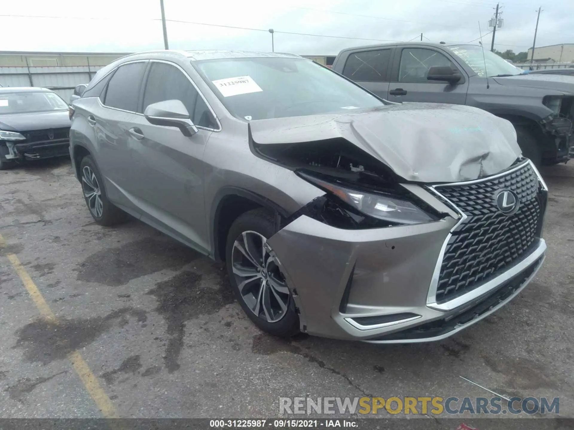 1 fotografías del automóvil dañado 2T2HZMAA5LC179505 LEXUS RX 2020