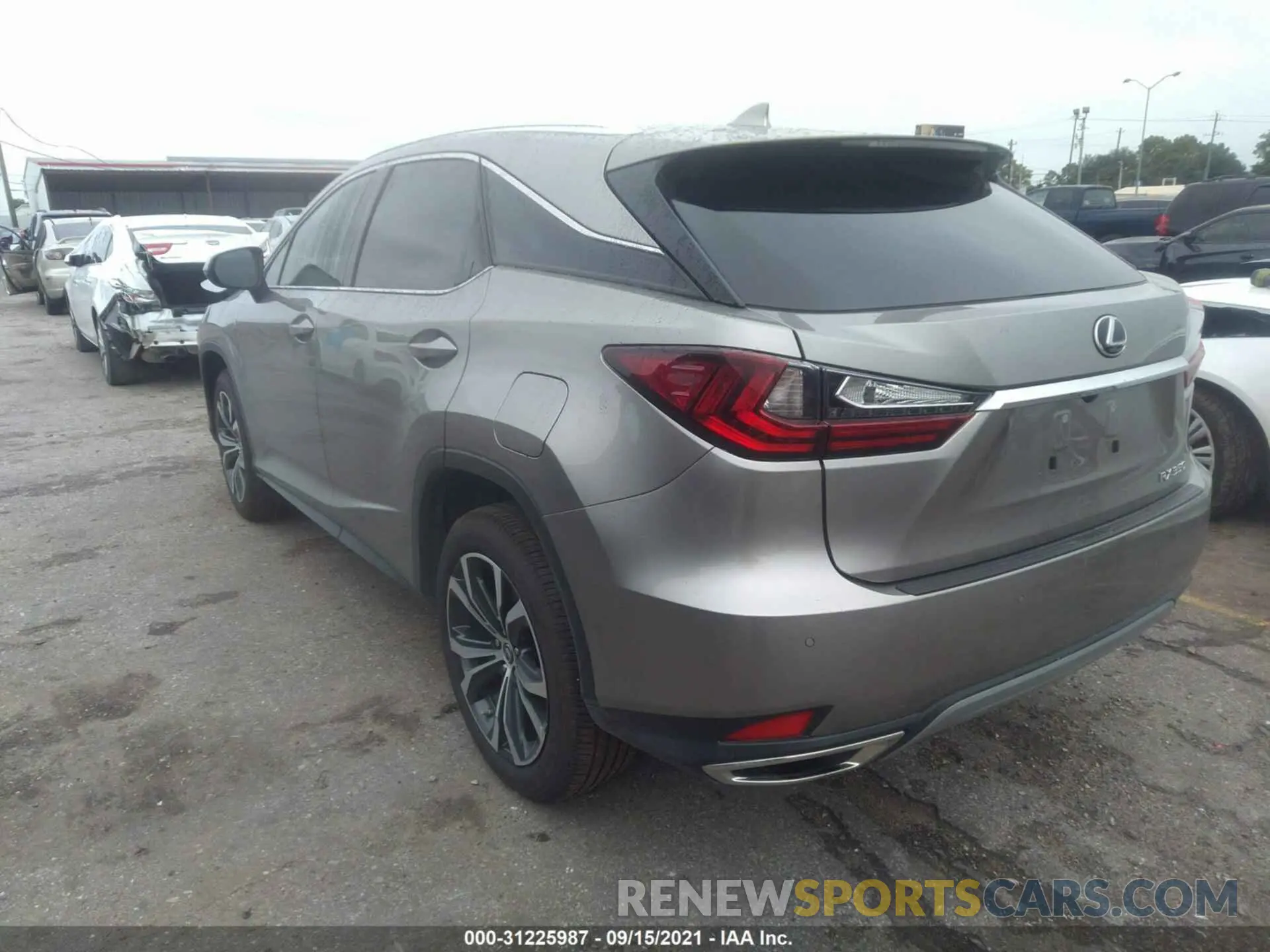 3 fotografías del automóvil dañado 2T2HZMAA5LC179505 LEXUS RX 2020